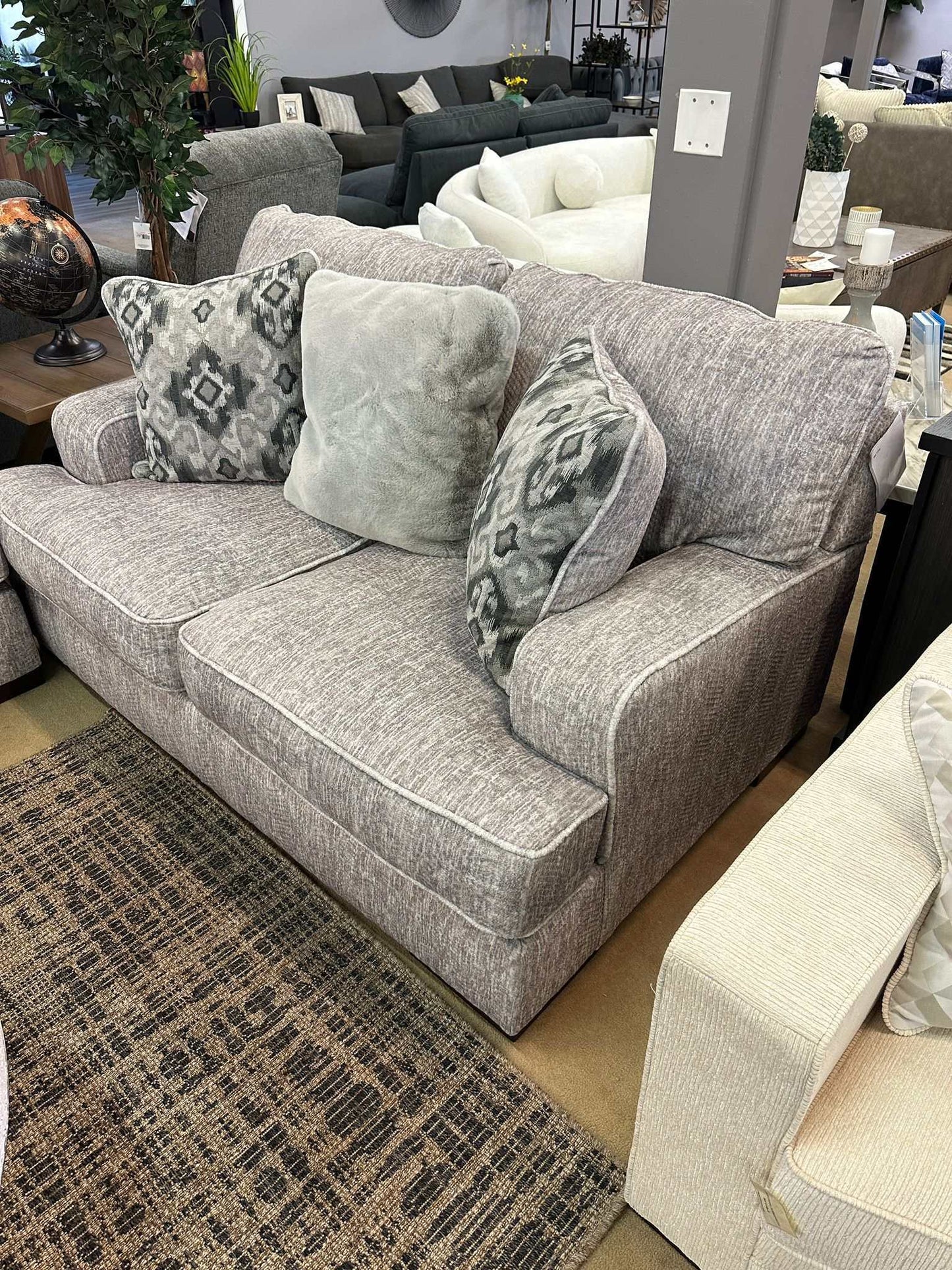 Mercado Pewter Sofa & Loveseat / 2pc Set