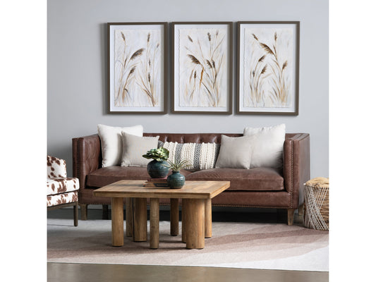 Whispful Thinking Brown/White Wall Art - Ornate Home