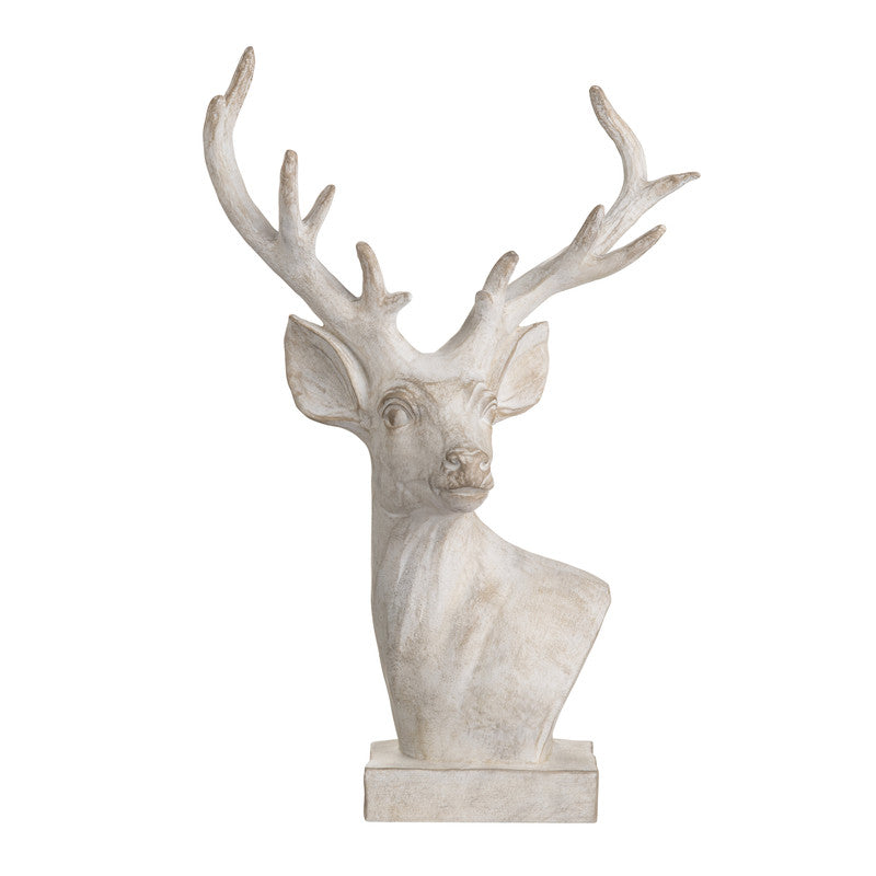 Whitby White Hart Sculpture - Ornate Home
