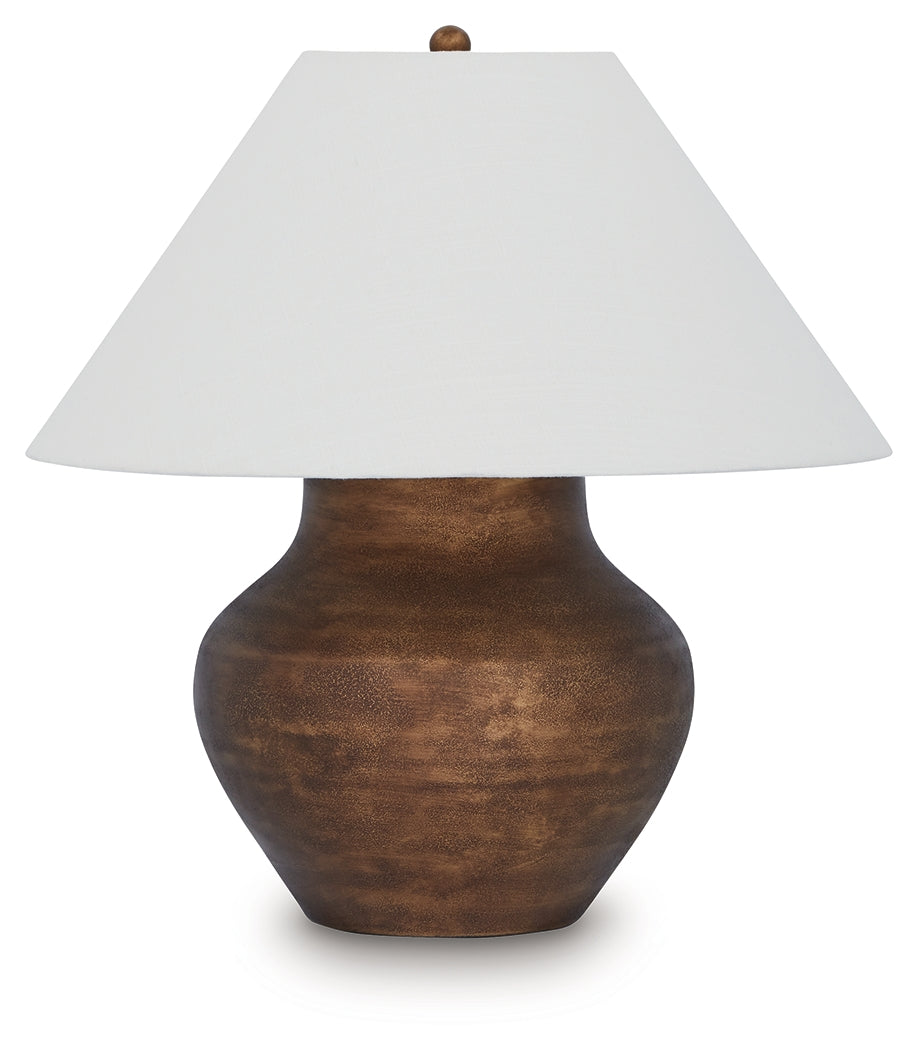 Whitham Antique Copper Table Lamp- Viva Furn