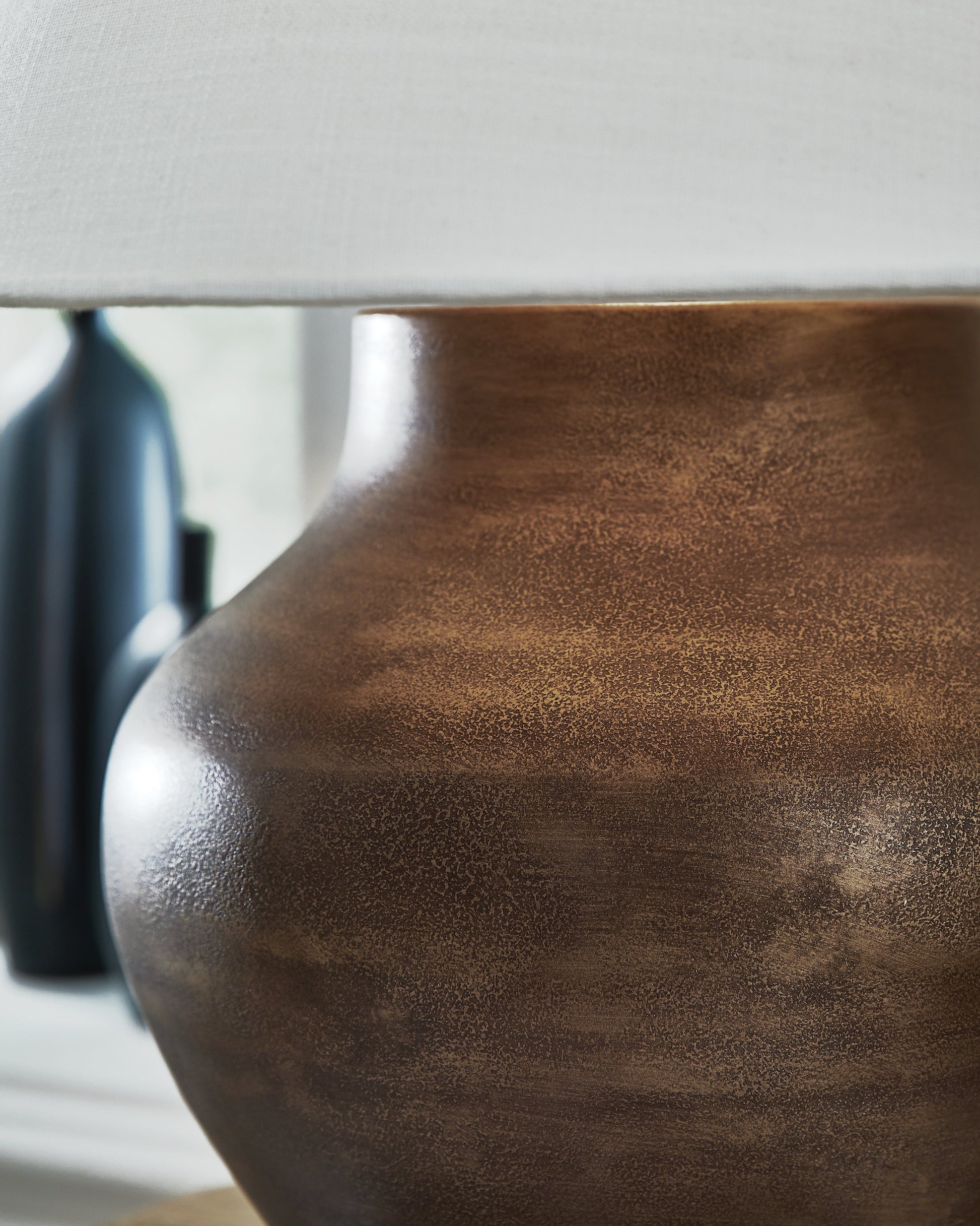 Whitham Antique Copper Table Lamp- Viva Furn