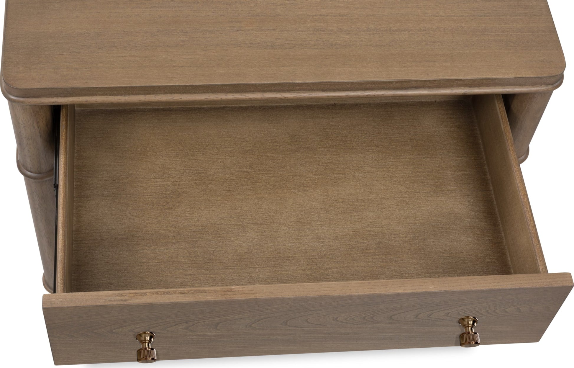 Whitmore Claystone 2-Drawer Nightstand - Ornate Home