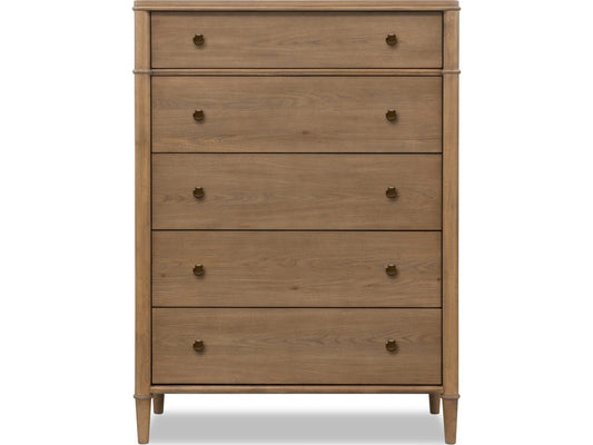 Whitmore Claystone 5 Drawer Chest - Ornate Home