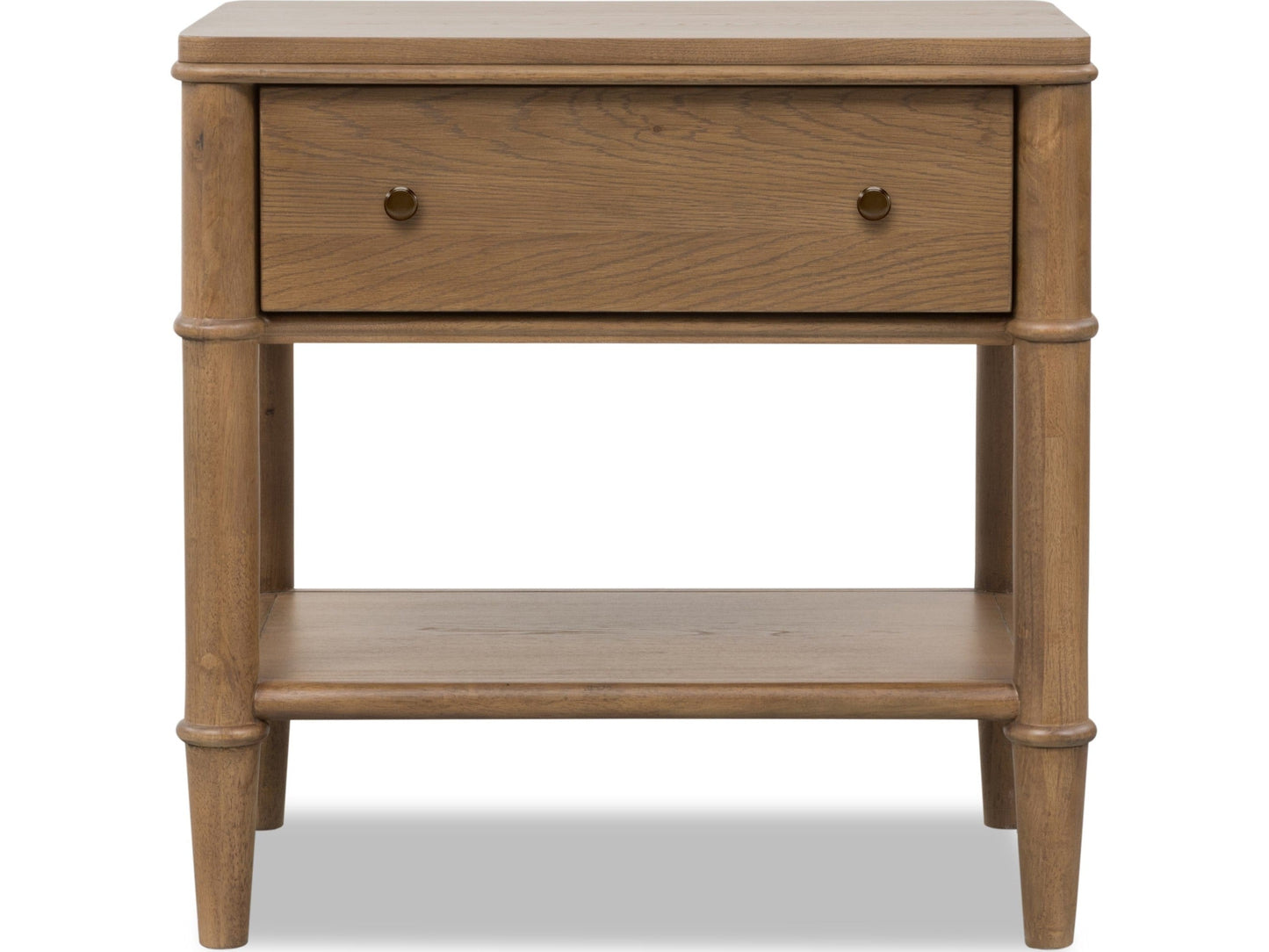 Whitmore Claystone One Drawer Nightstand - Ornate Home