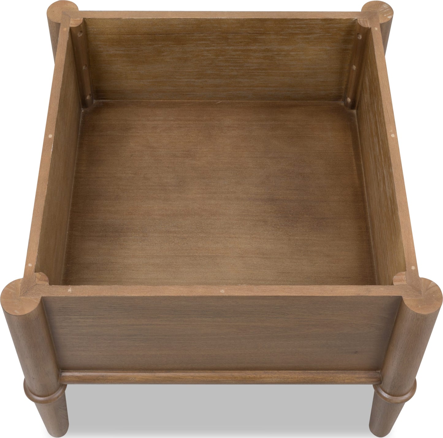Whitmore Claystone Storage Ottoman - Ornate Home