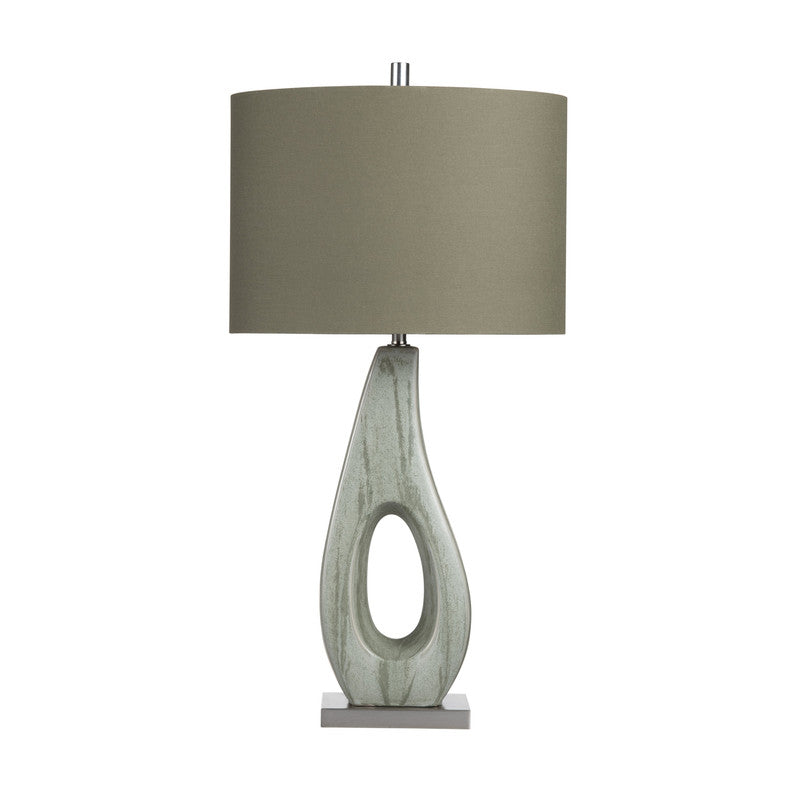 Whitmore Green/Nickel Table Lamp (Set of 2) - Ornate Home