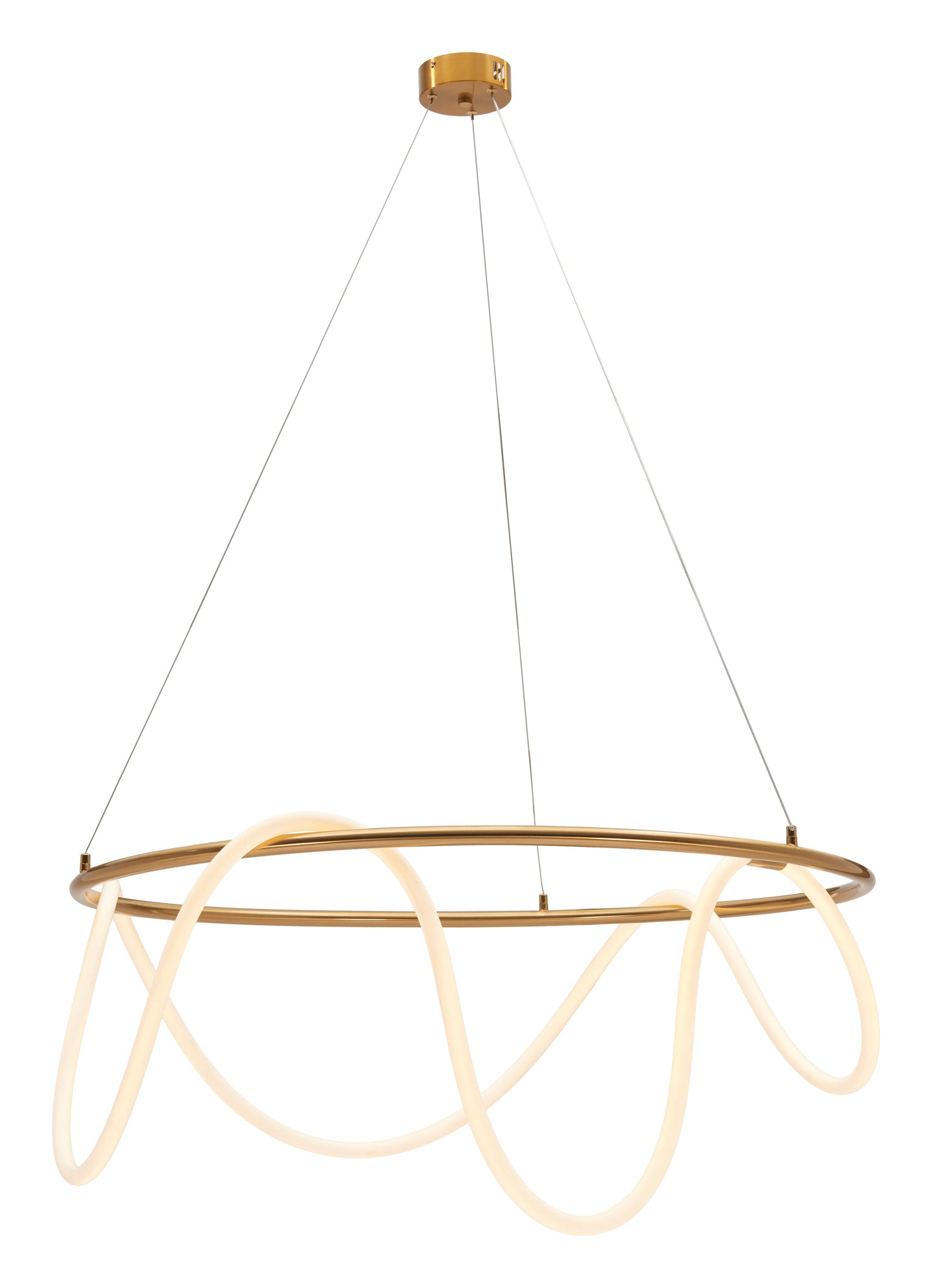 Wiber Brass Ceiling Lamp - Ornate Home