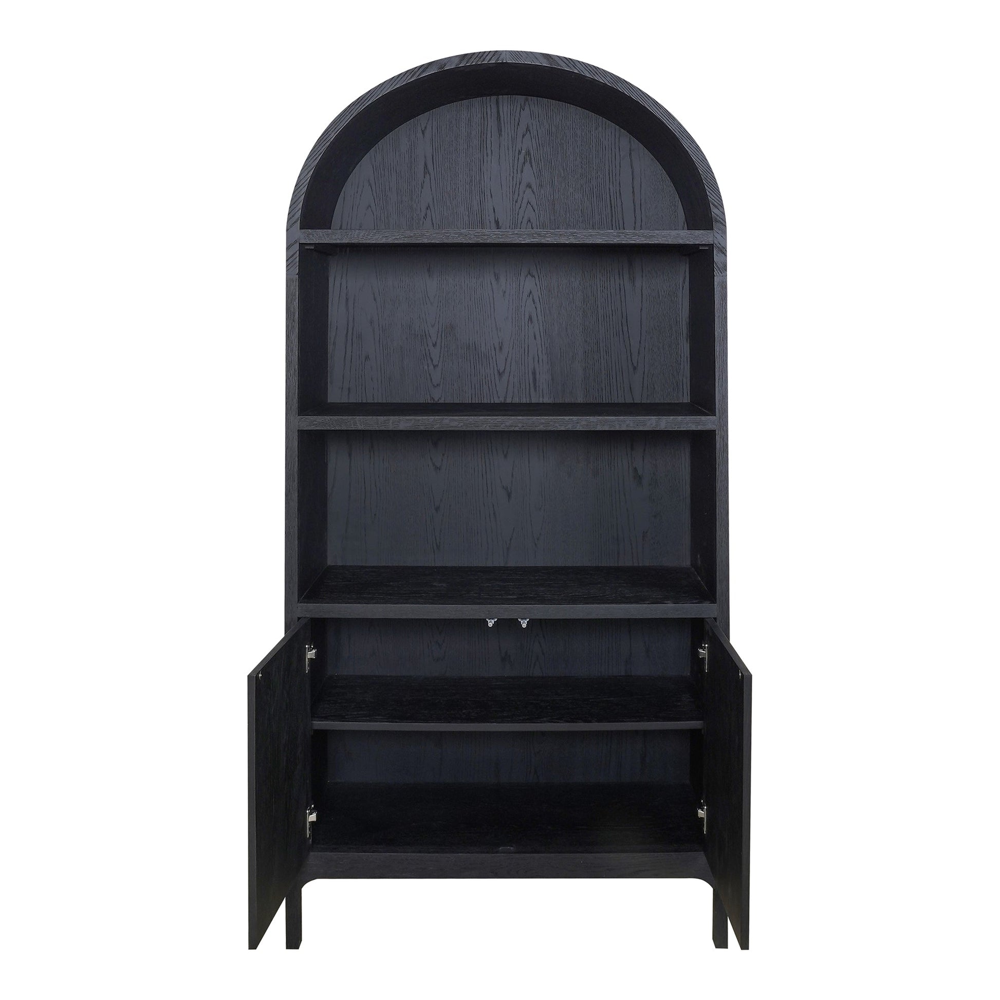 Wilde Black Display Cabinet - Ornate Home
