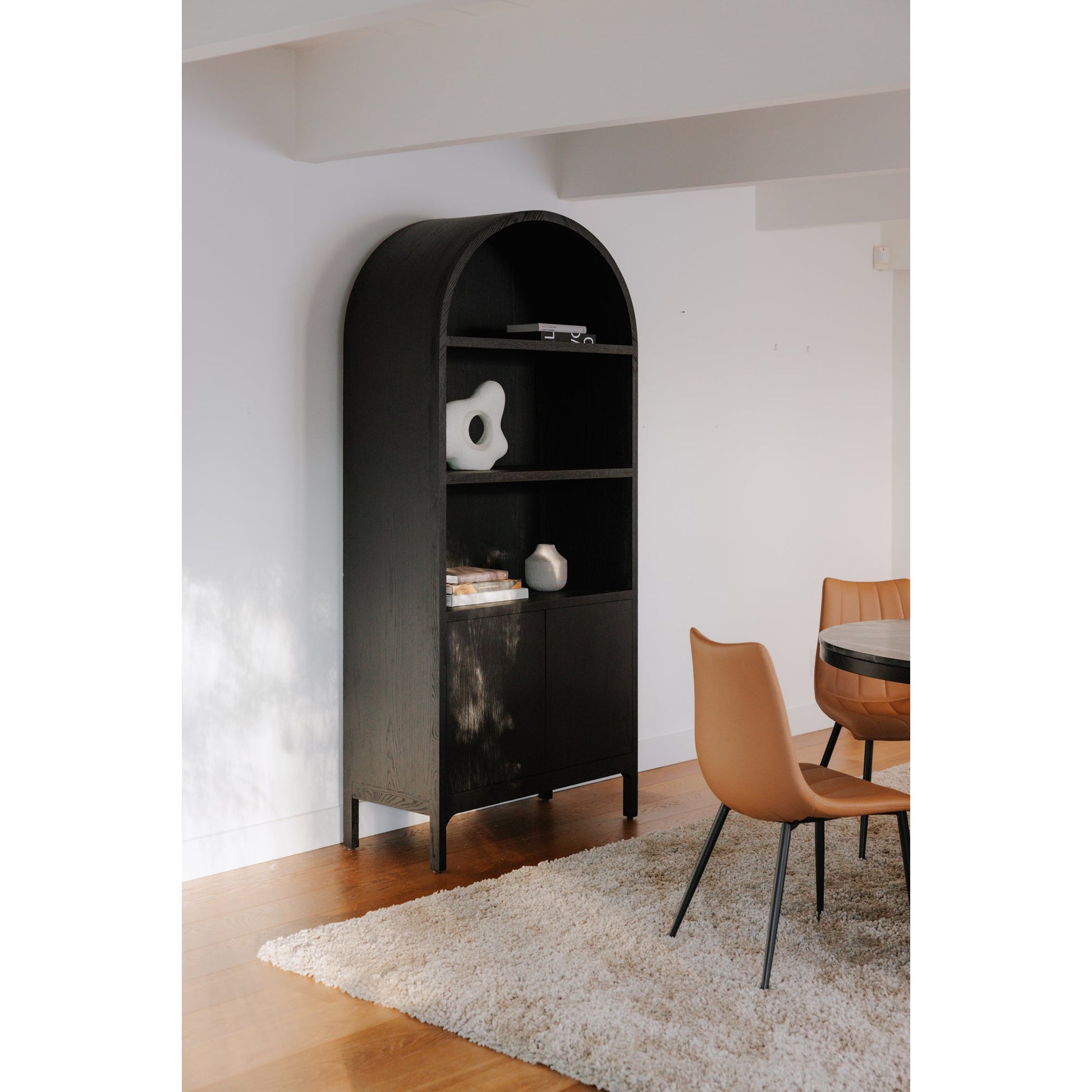 Wilde Black Display Cabinet - Ornate Home