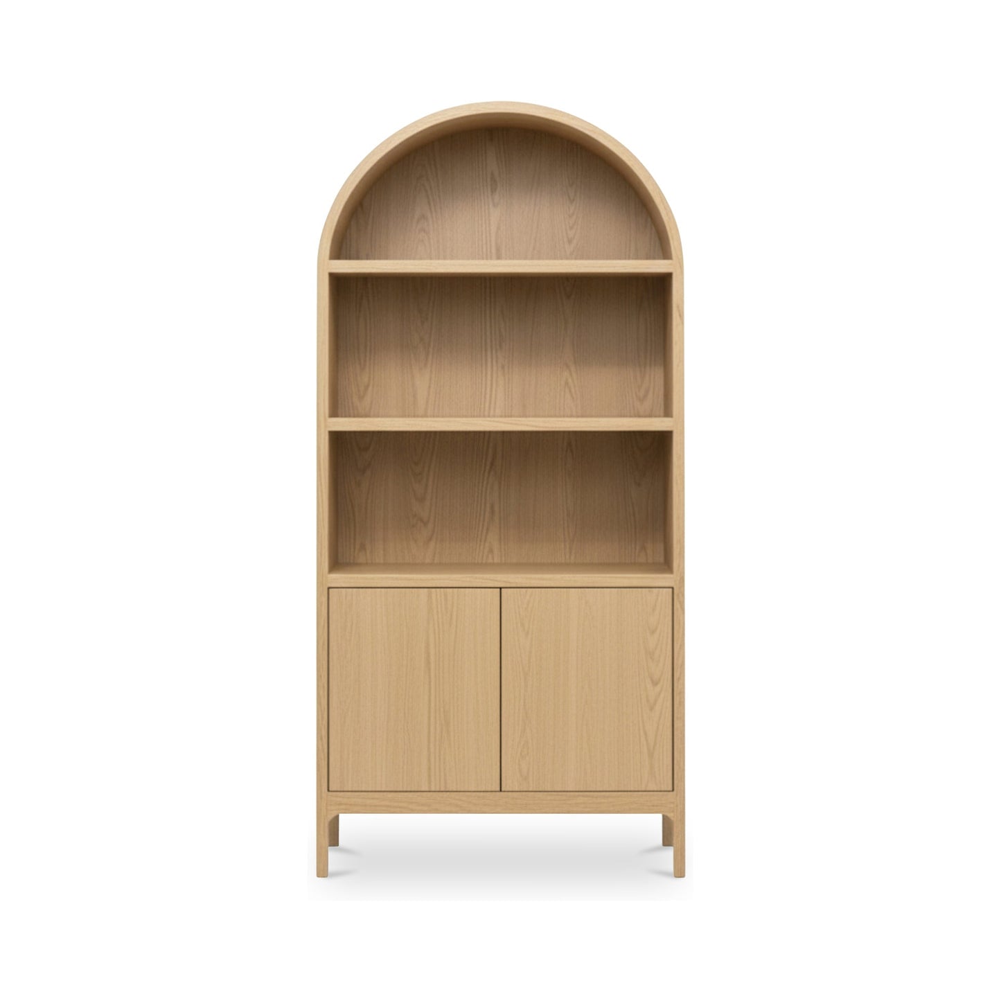 Wilde Natural Display Cabinet - Ornate Home