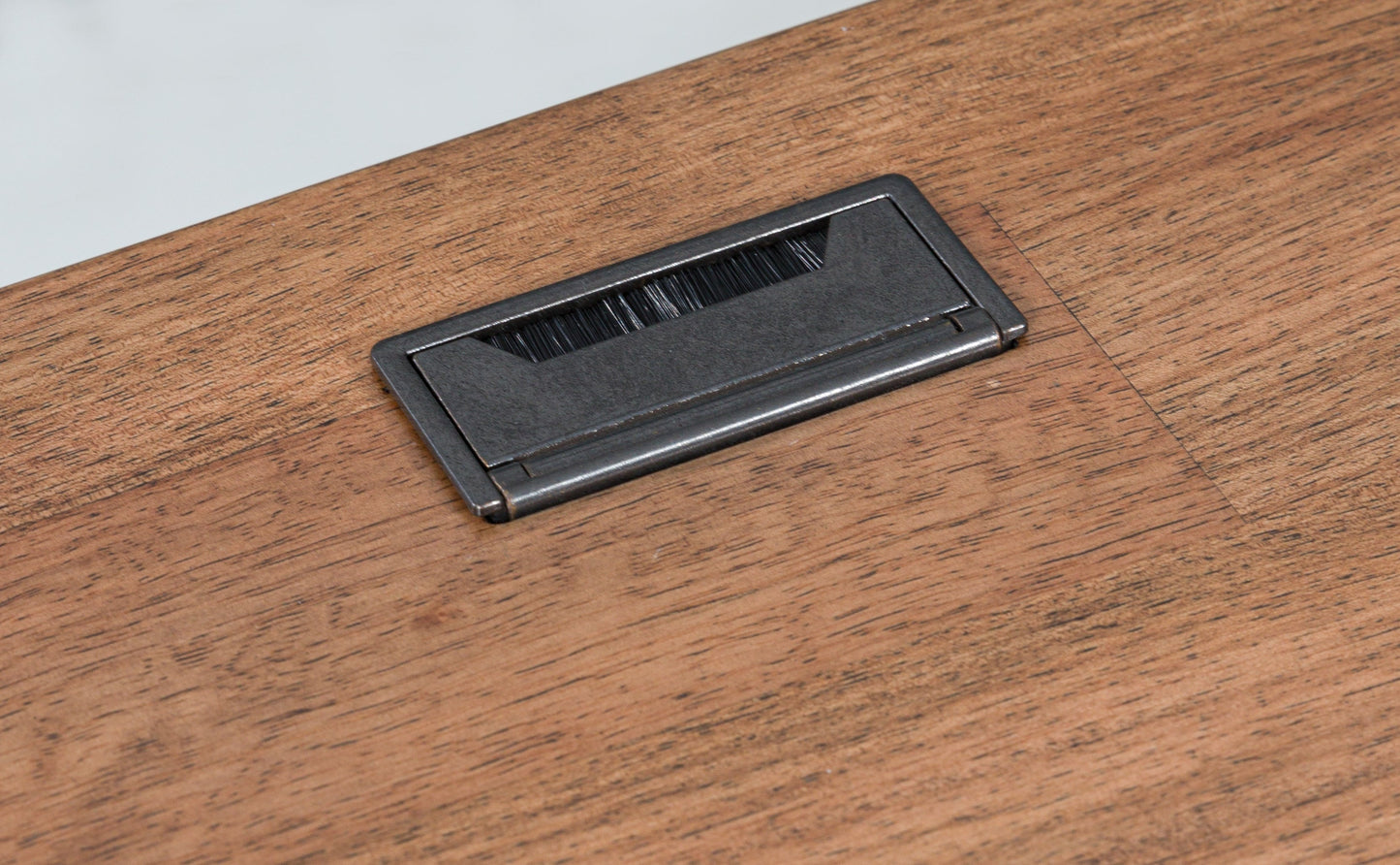 Wildenauer Brown/Black Home Office Desk- Viva Furn