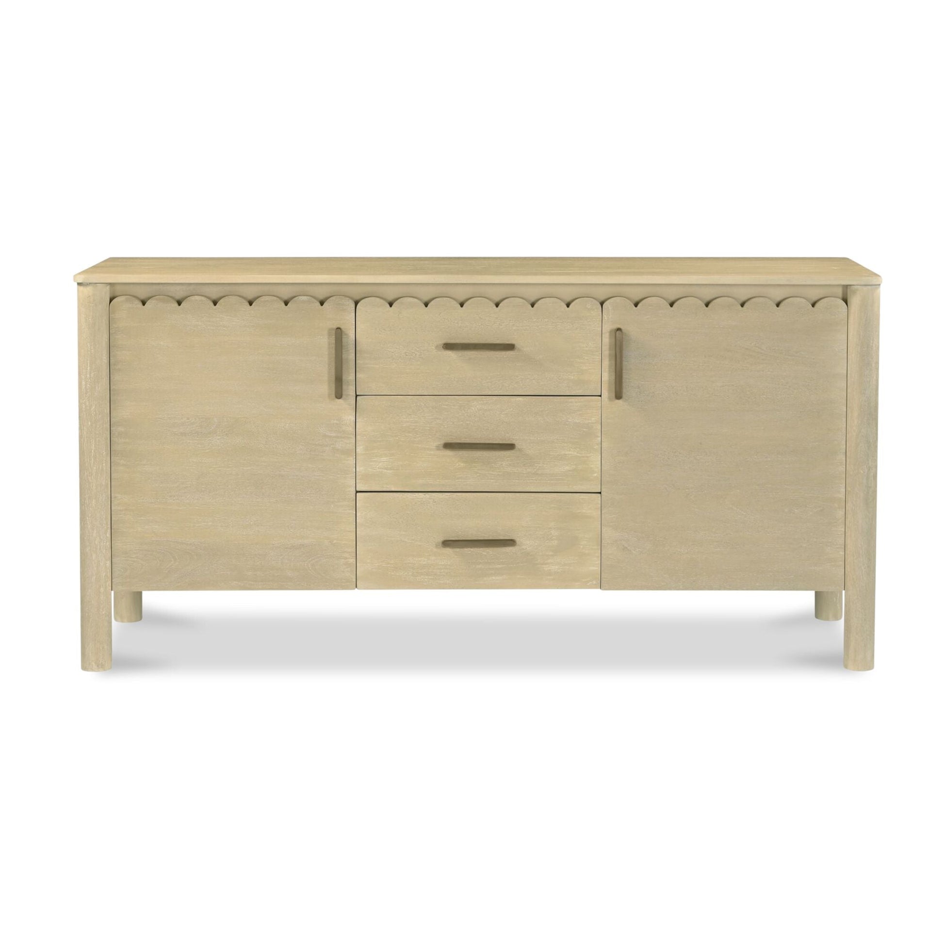 Wiley Natural 3 Drawer Sideboard - Ornate Home