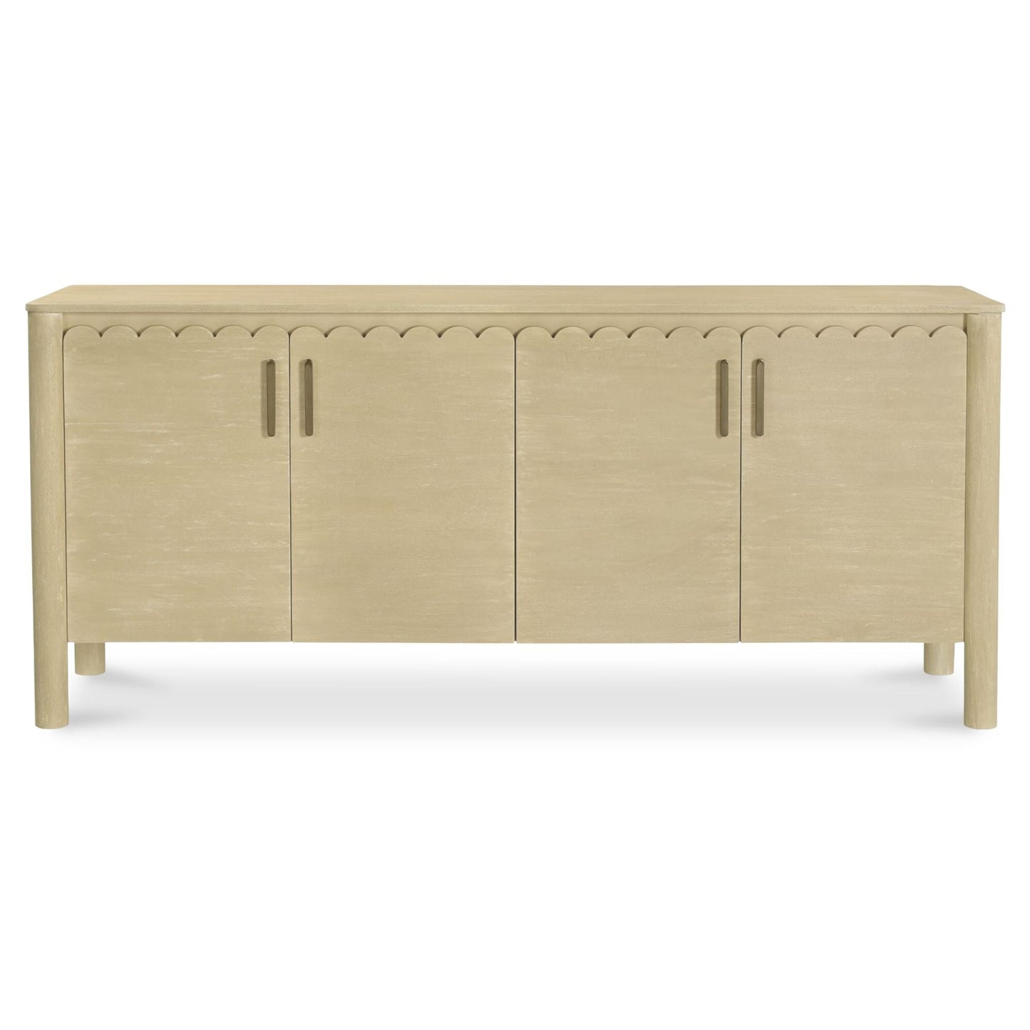 Wiley Natural 4 Door Sideboard - Ornate Home