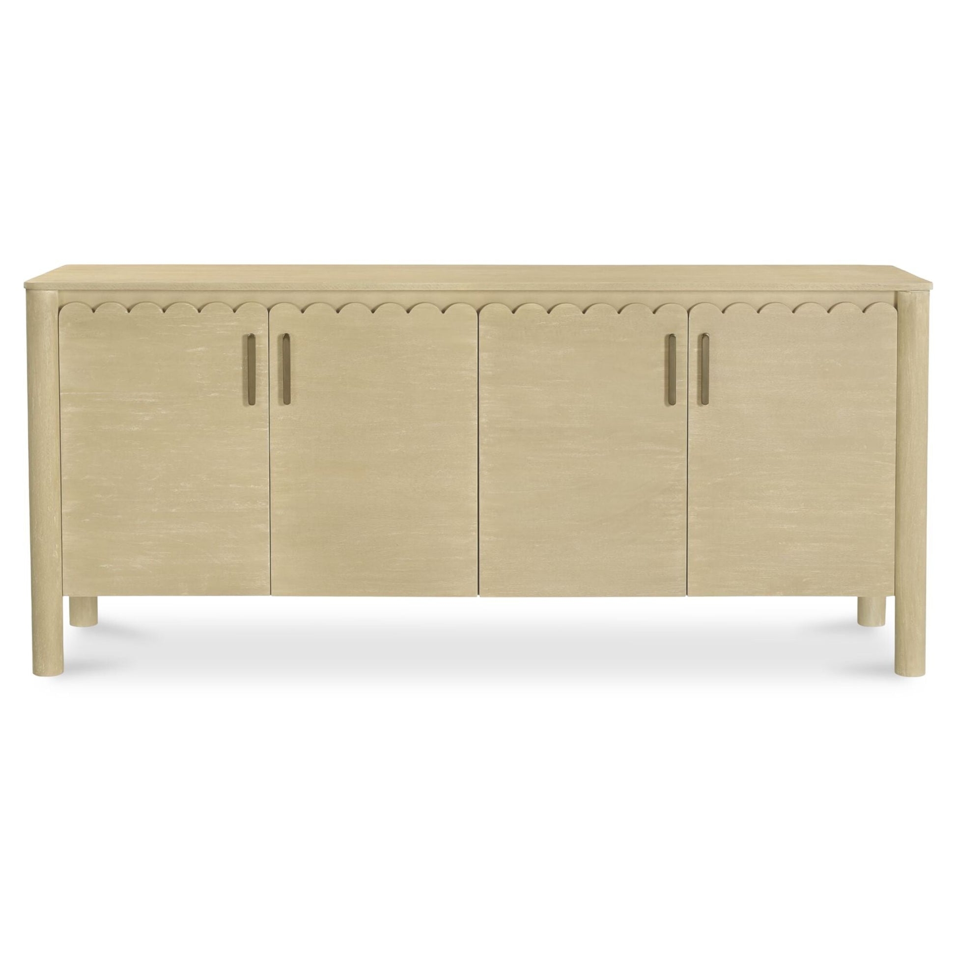 Wiley Natural 4 Door Sideboard - Ornate Home