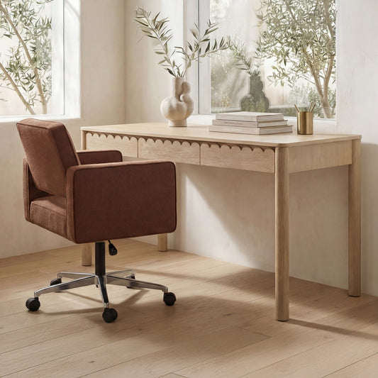 Wiley Natural Desk - Ornate Home