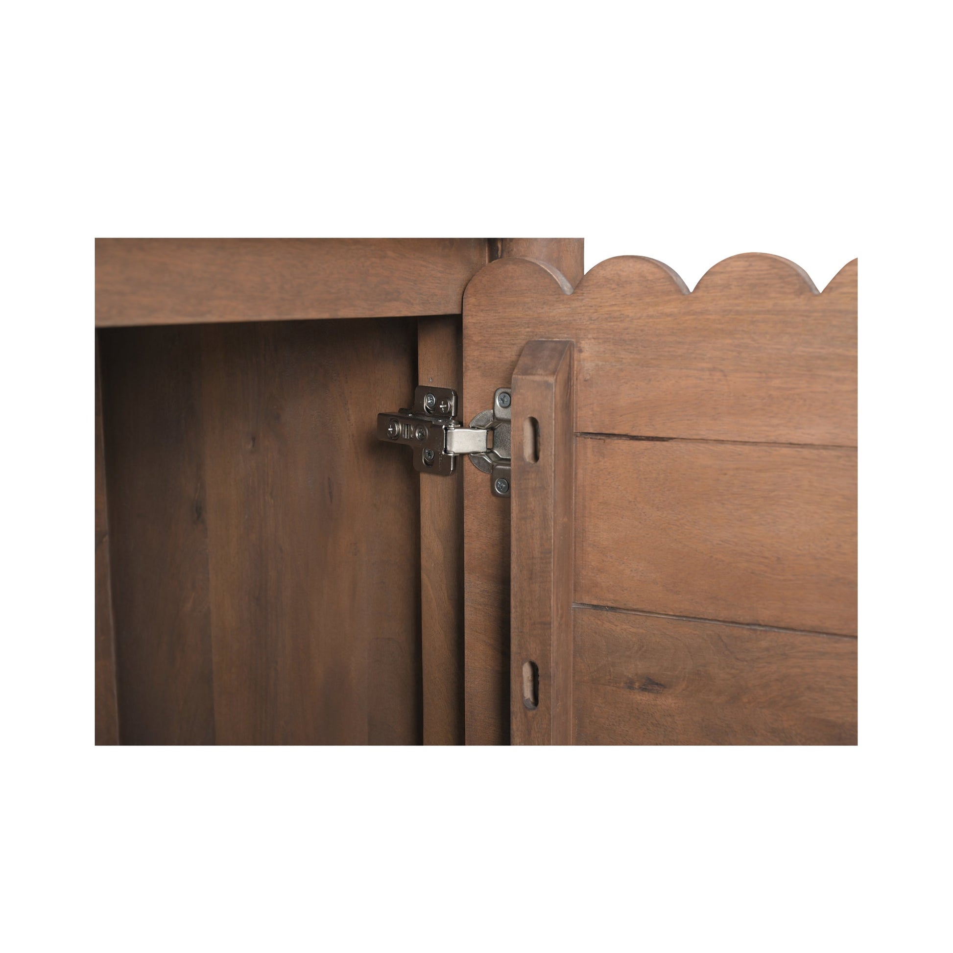 Wiley Vintage Brown 4 Door Sideboard - Ornate Home