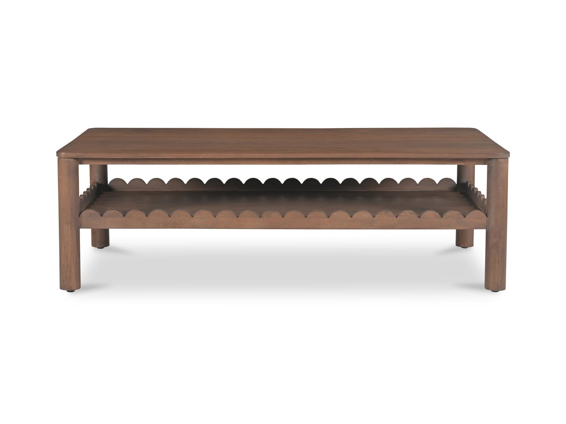 Wiley Vintage Brown Coffee Table - Ornate Home