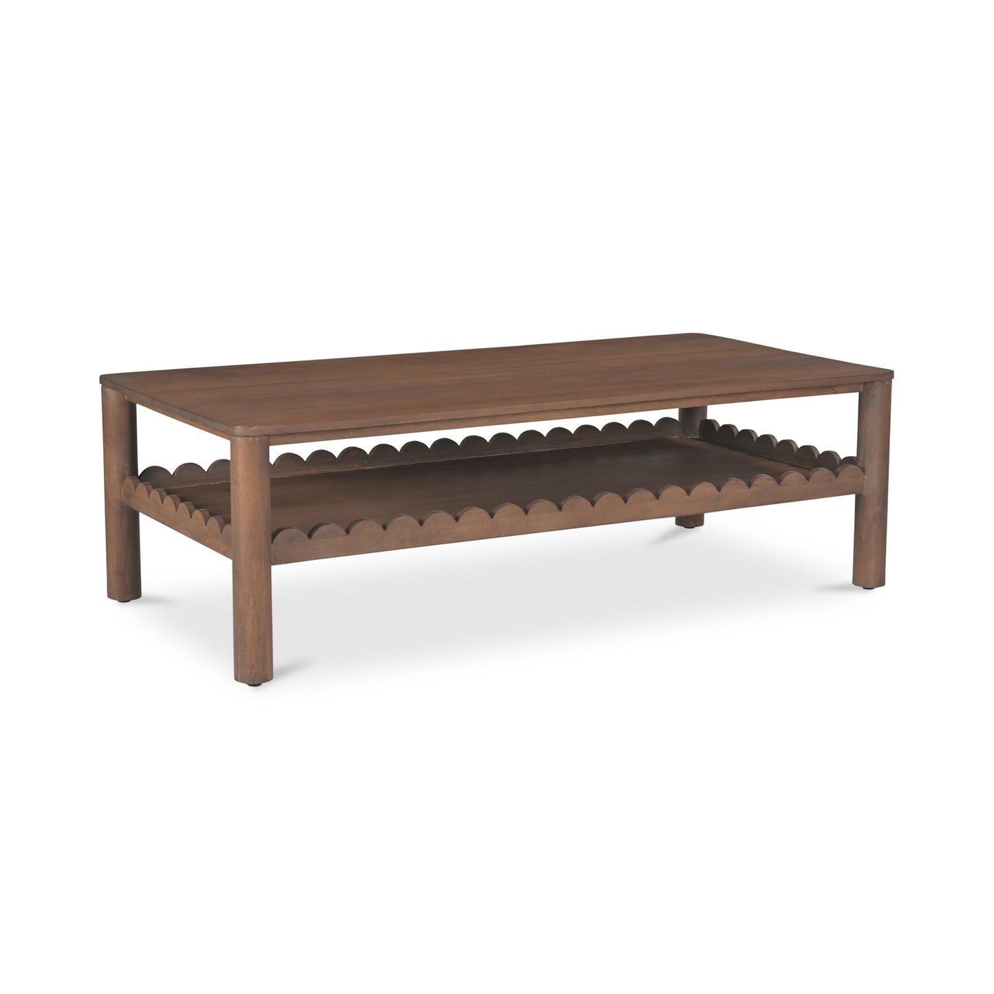 Wiley Vintage Brown Coffee Table - Ornate Home