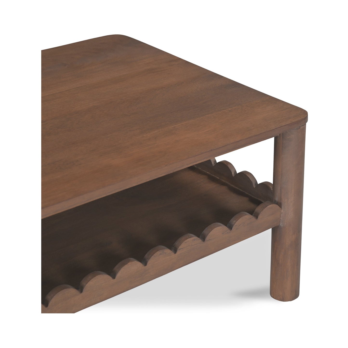 Wiley Vintage Brown Coffee Table - Ornate Home