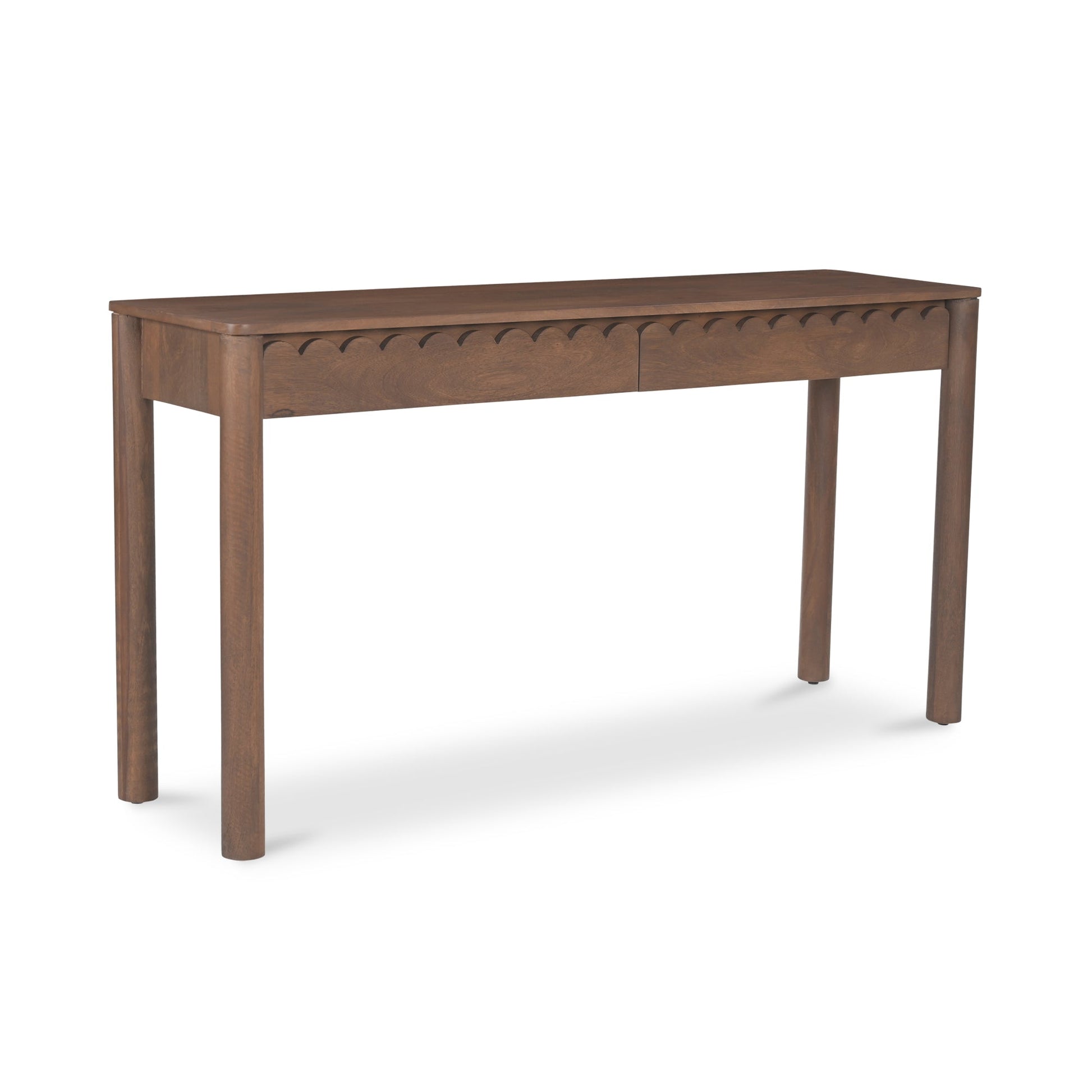Wiley Vintage Brown Console Table - Ornate Home