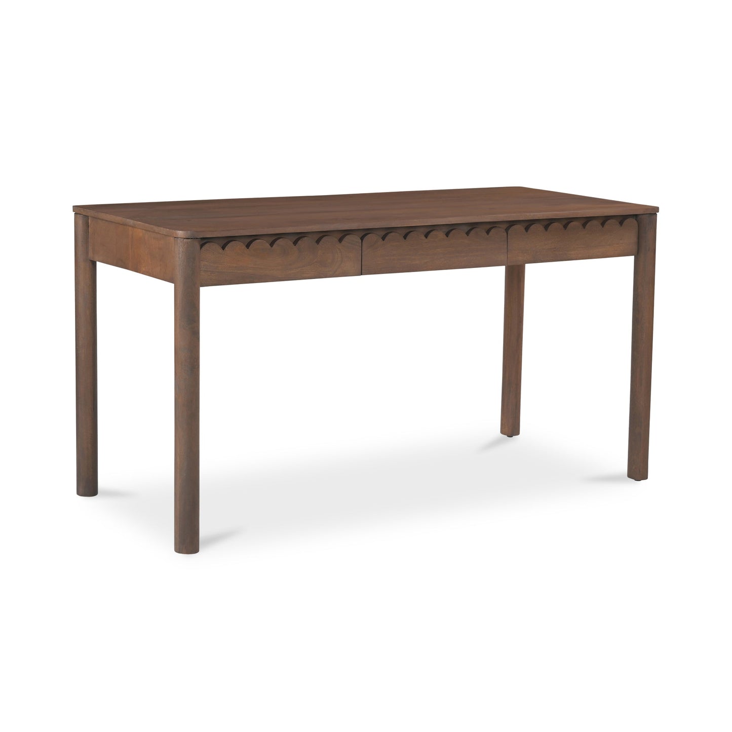 Wiley Vintage Brown Desk - Ornate Home