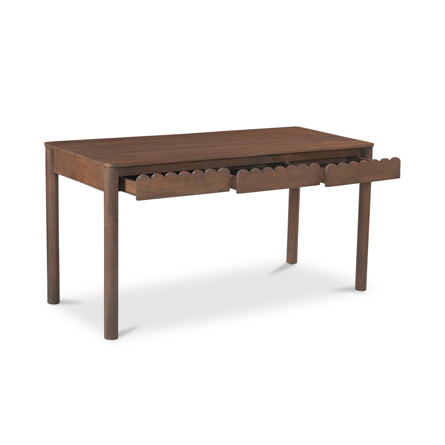 Wiley Vintage Brown Desk - Ornate Home