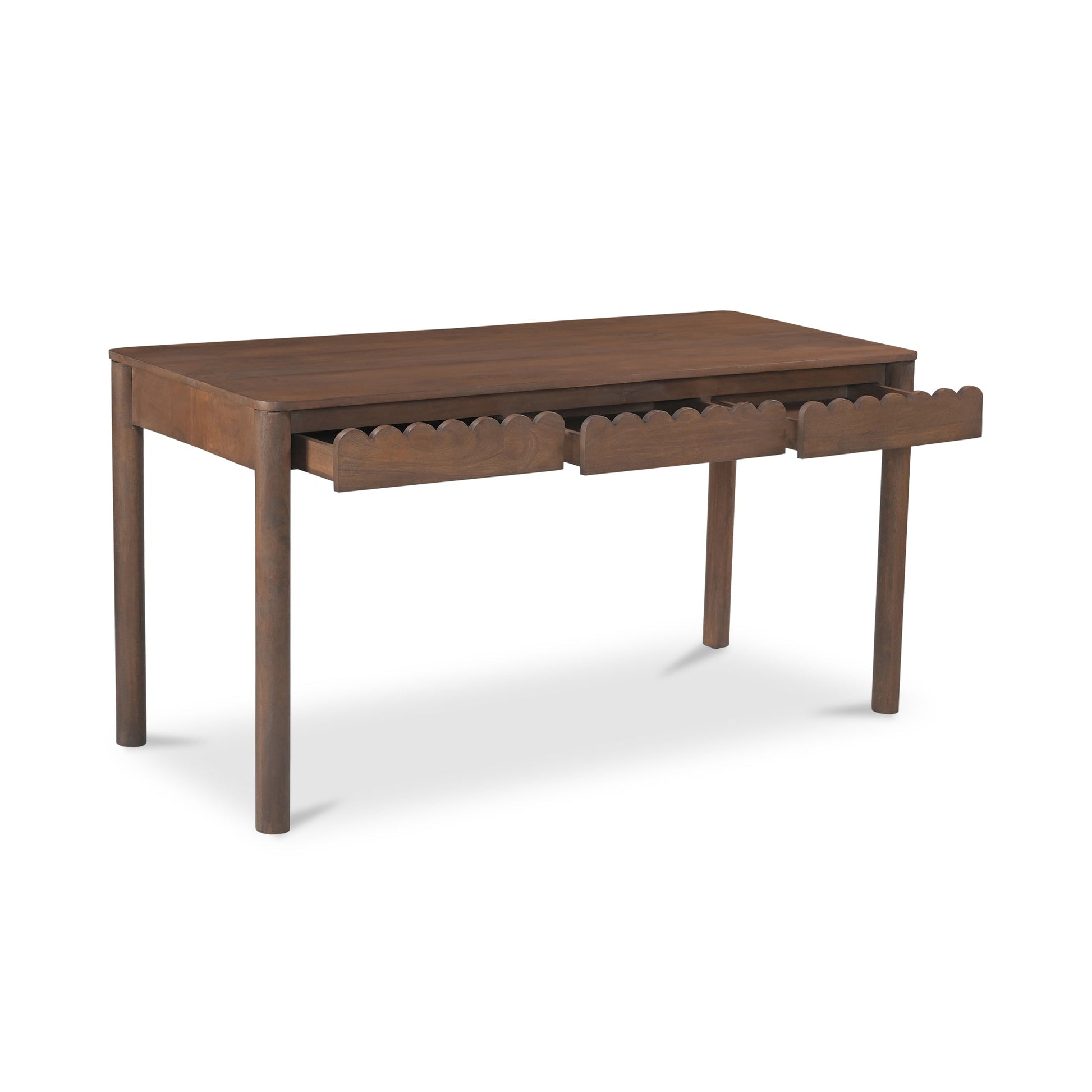 Wiley Vintage Brown Desk - Ornate Home
