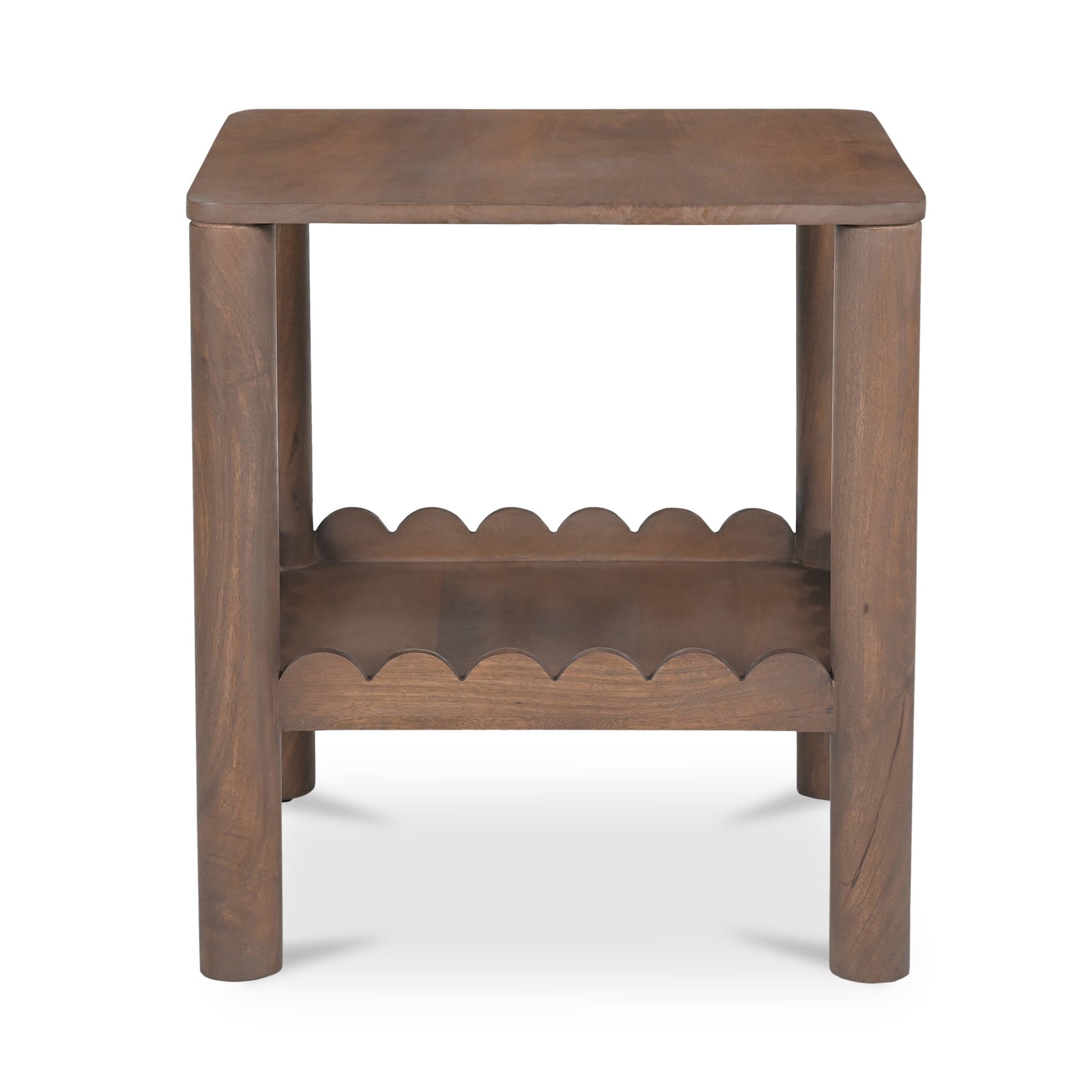 Wiley Vintage Brown Side Table - Ornate Home