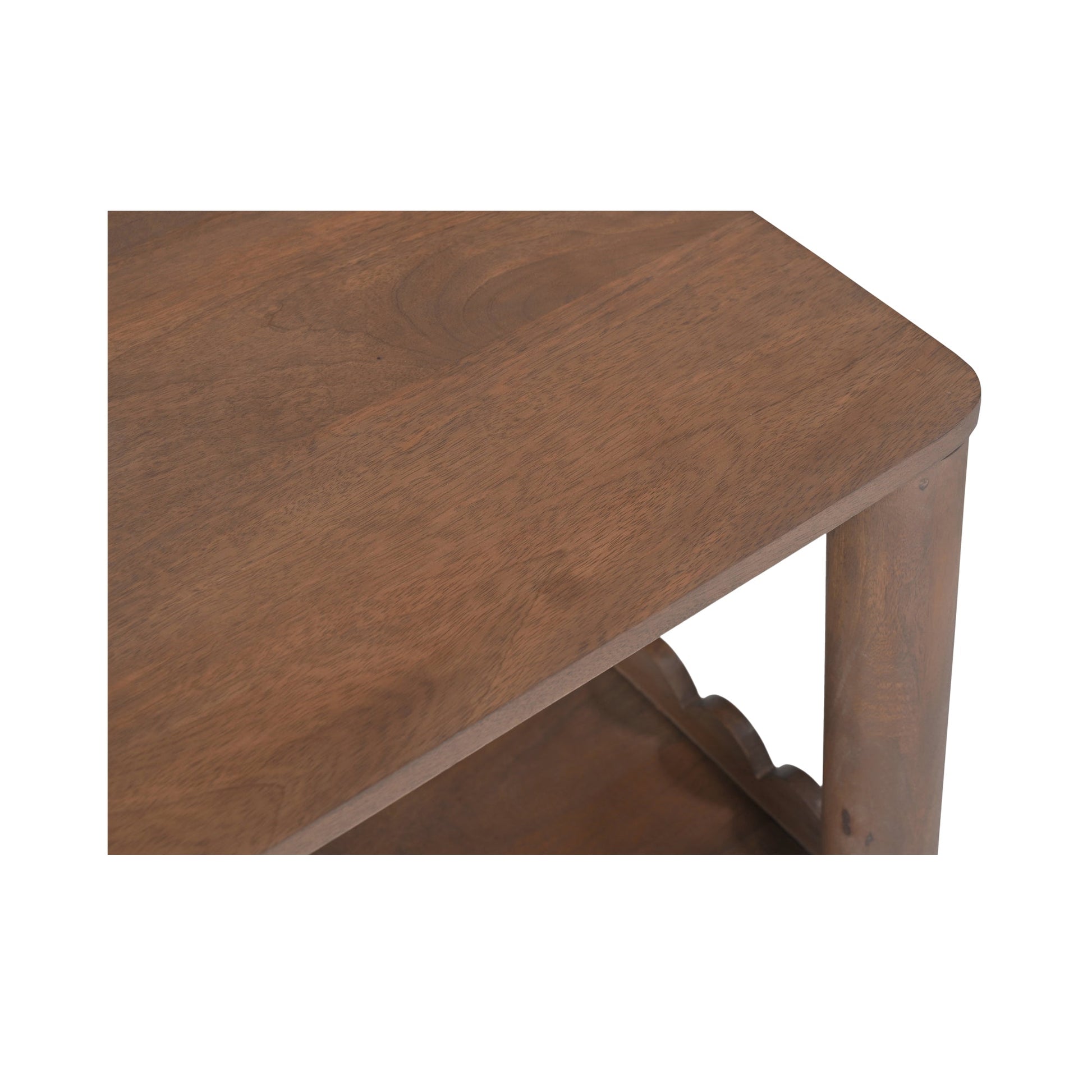 Wiley Vintage Brown Side Table - Ornate Home