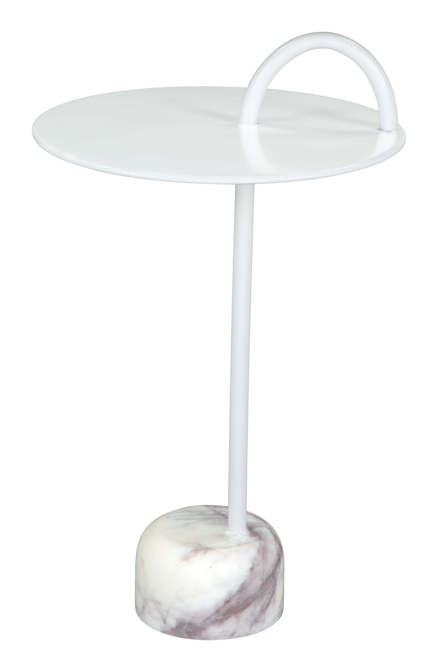 Will White Side Table - Ornate Home