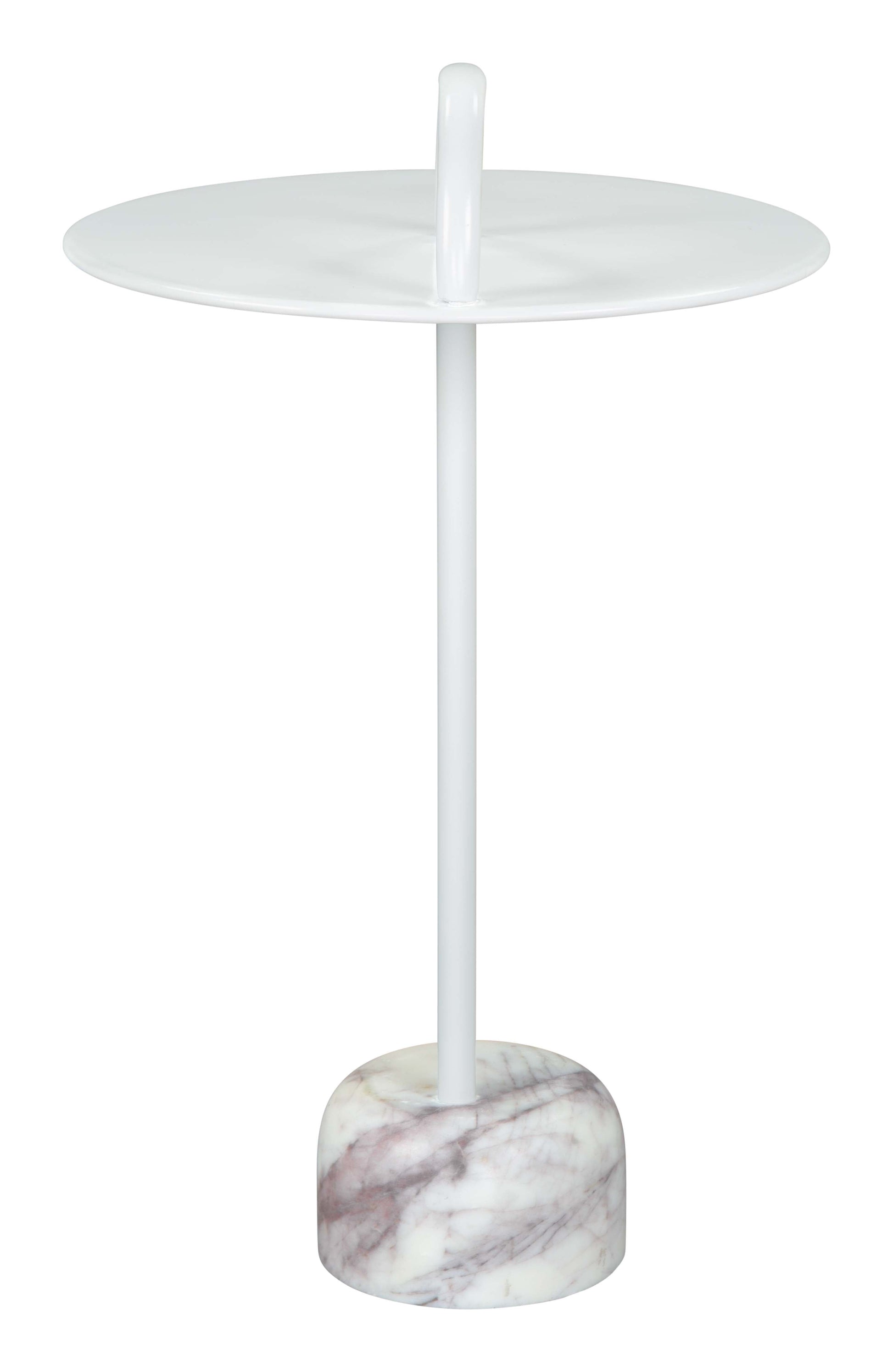 Will White Side Table - Ornate Home