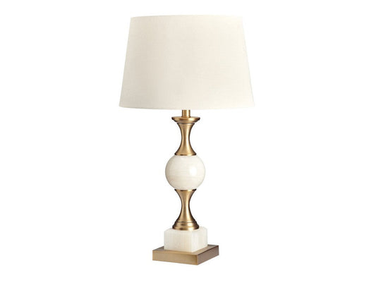 Willenhall White/Gold Table Lamp (Set of 2) - Ornate Home