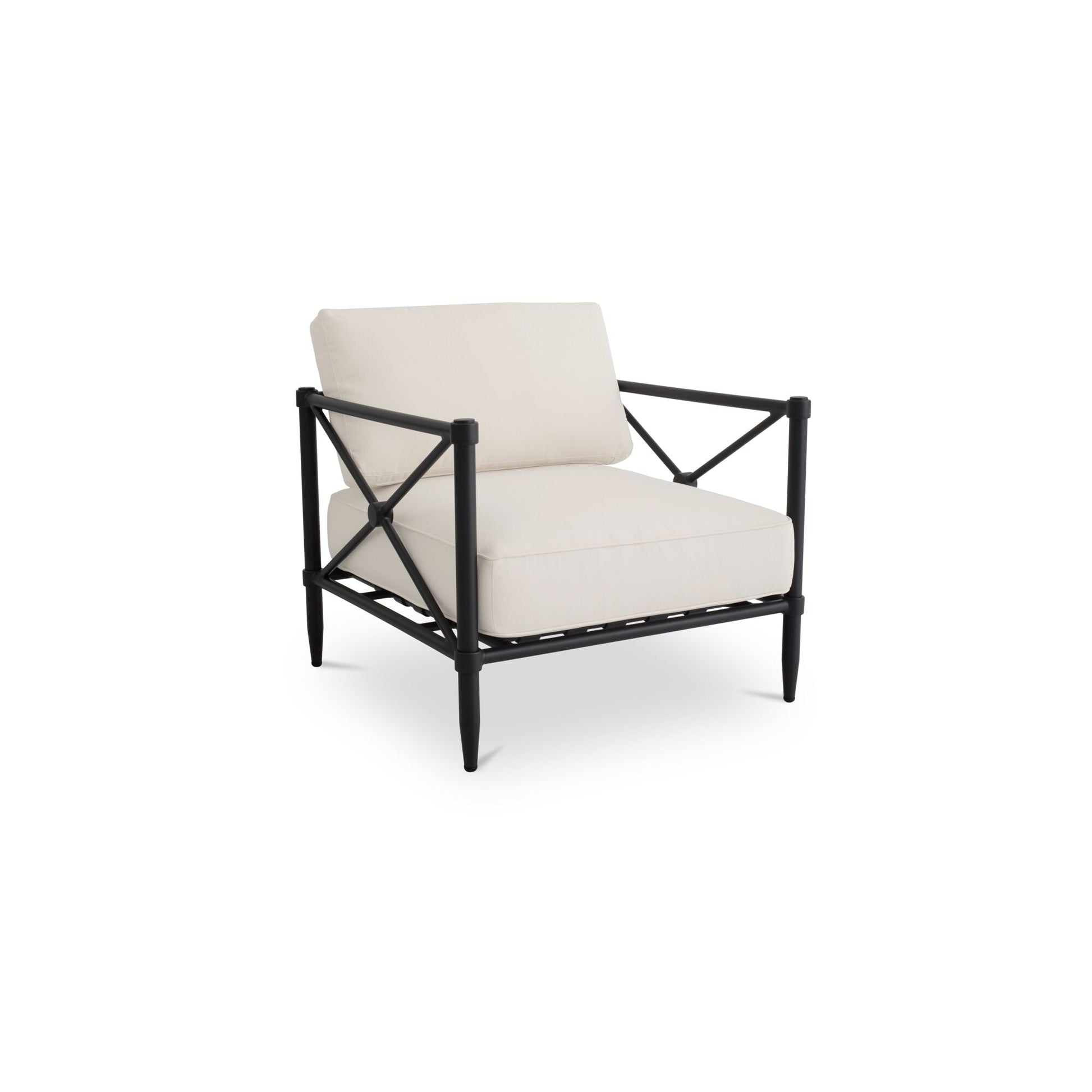 Willow Cream Outdoor Accent Chair - Ornate Home