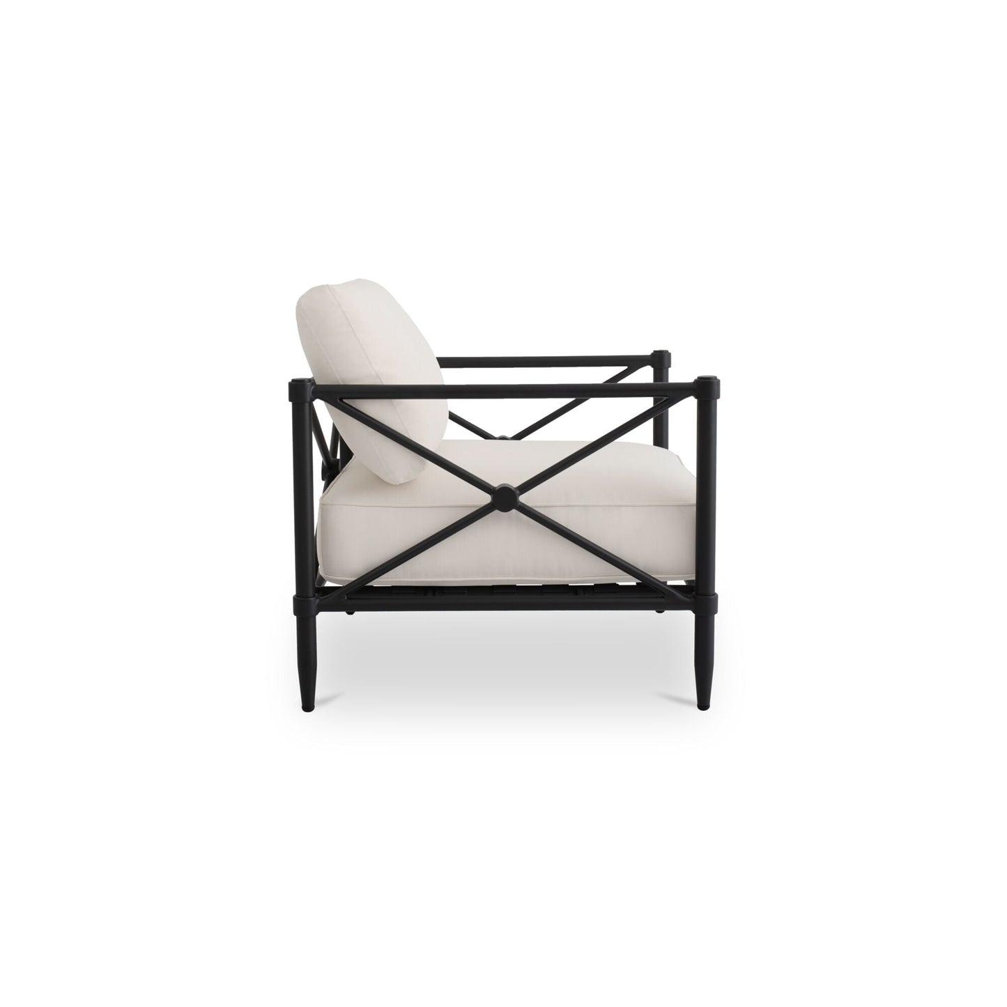 Willow Cream Outdoor Accent Chair - Ornate Home