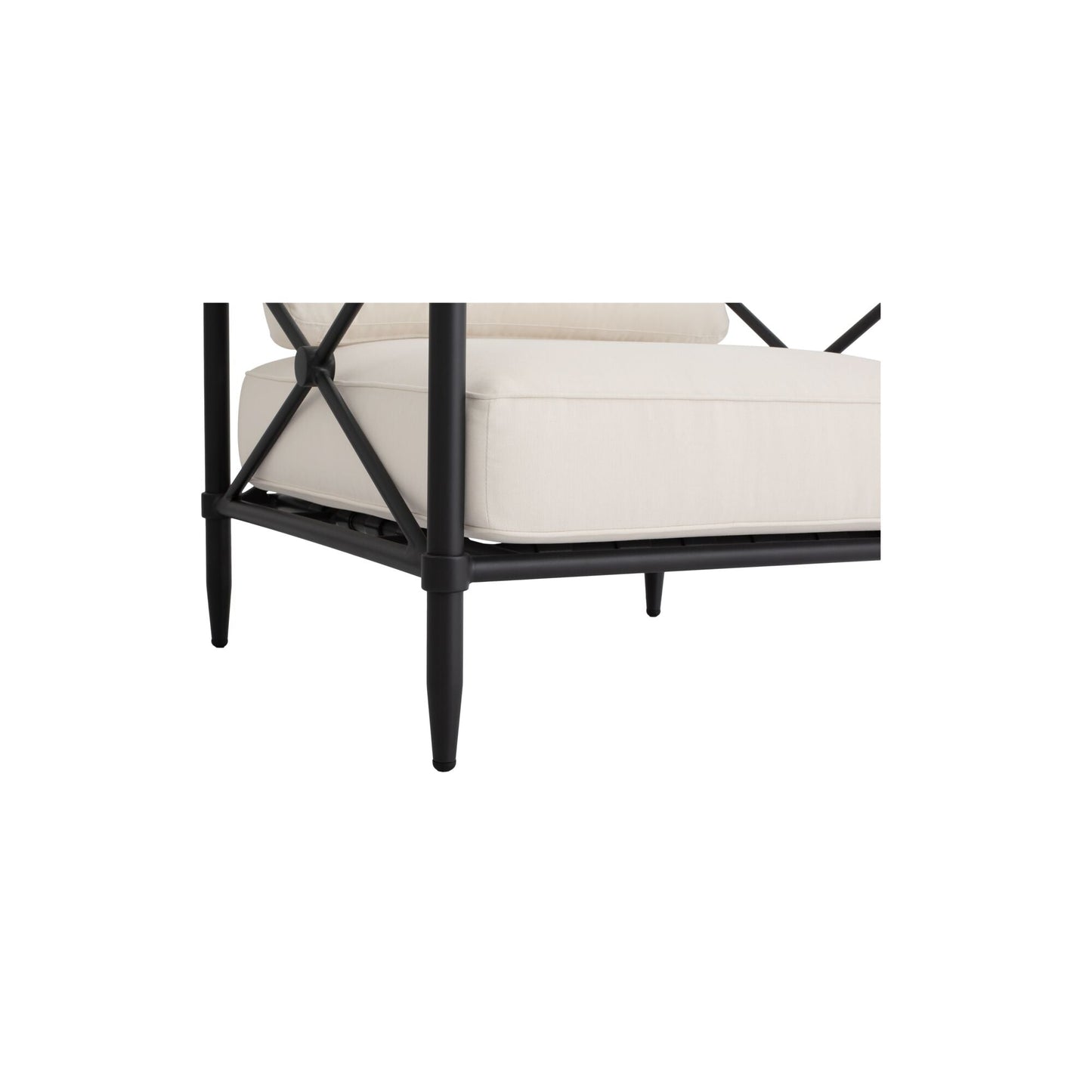 Willow Cream Outdoor Accent Chair - Ornate Home