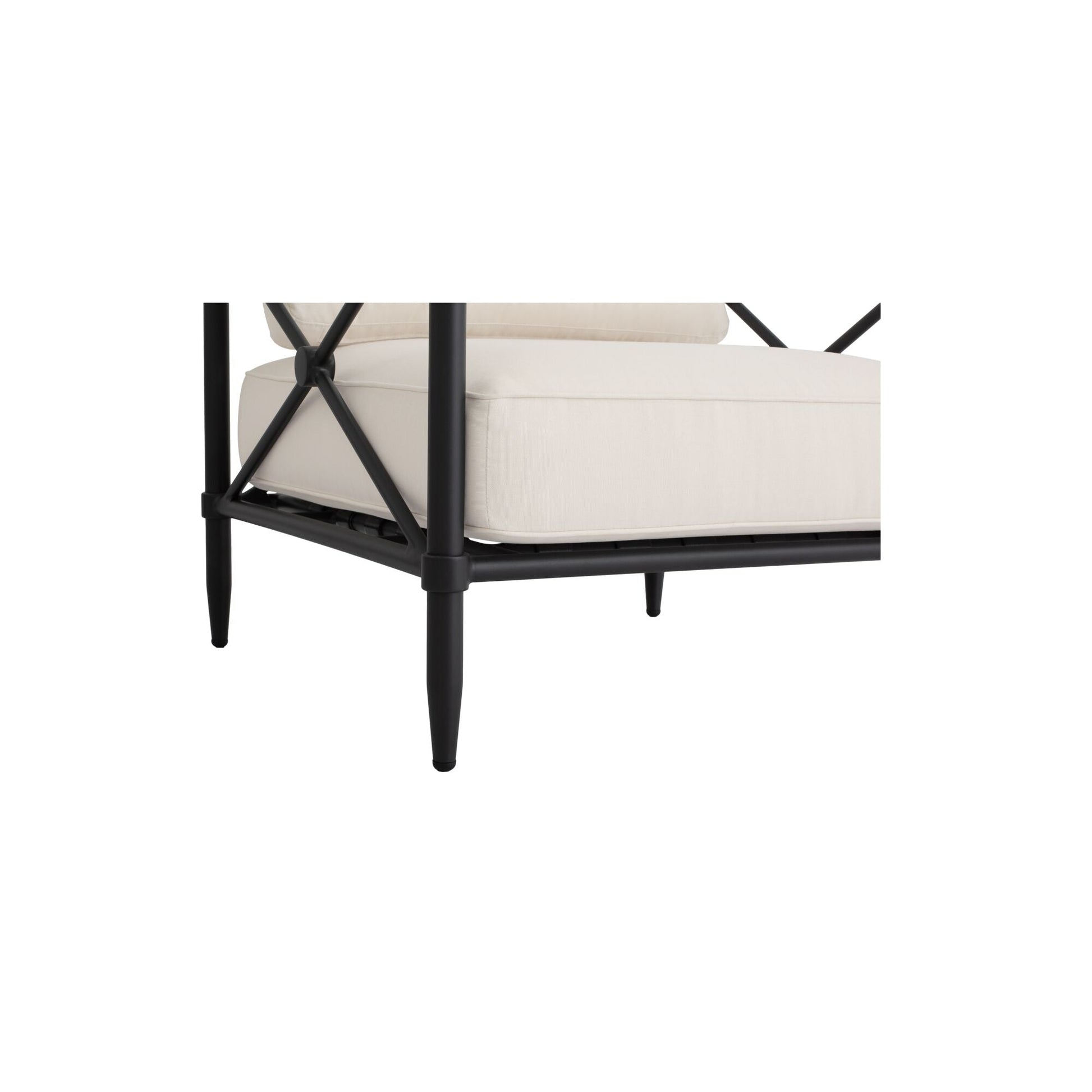 Willow Cream Outdoor Accent Chair - Ornate Home