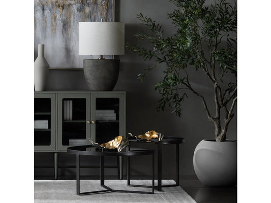 Willow Gold Medium Two-Toned Leaf 2 Sculptural - Ornate Home