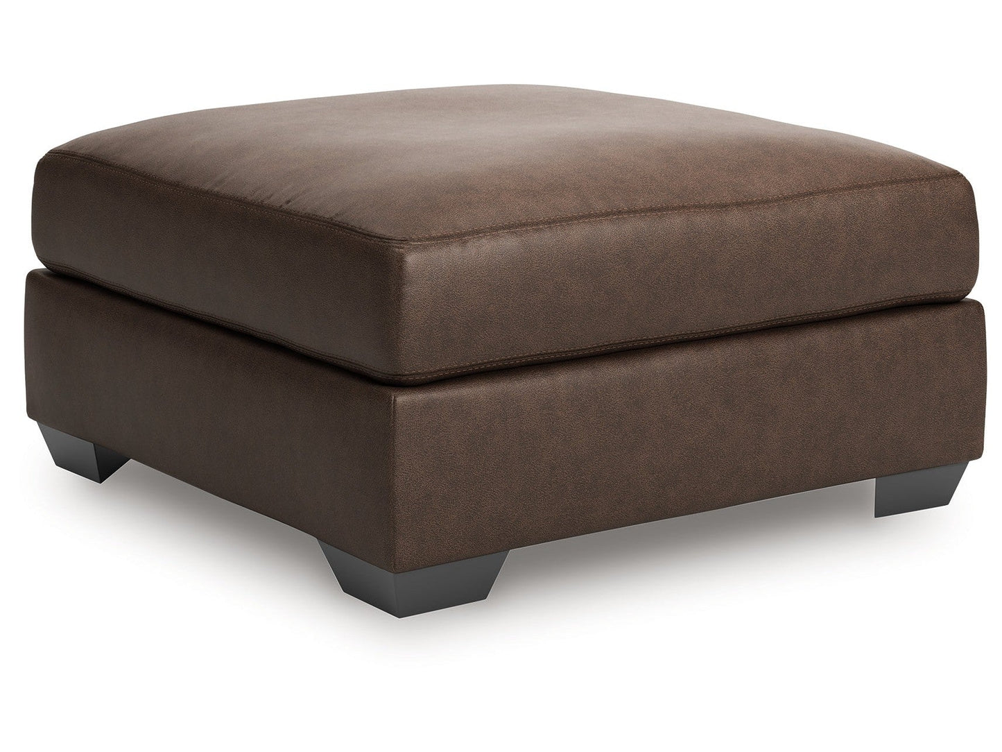 WillowBend Umber Oversized Accent Ottoman- Viva Furn
