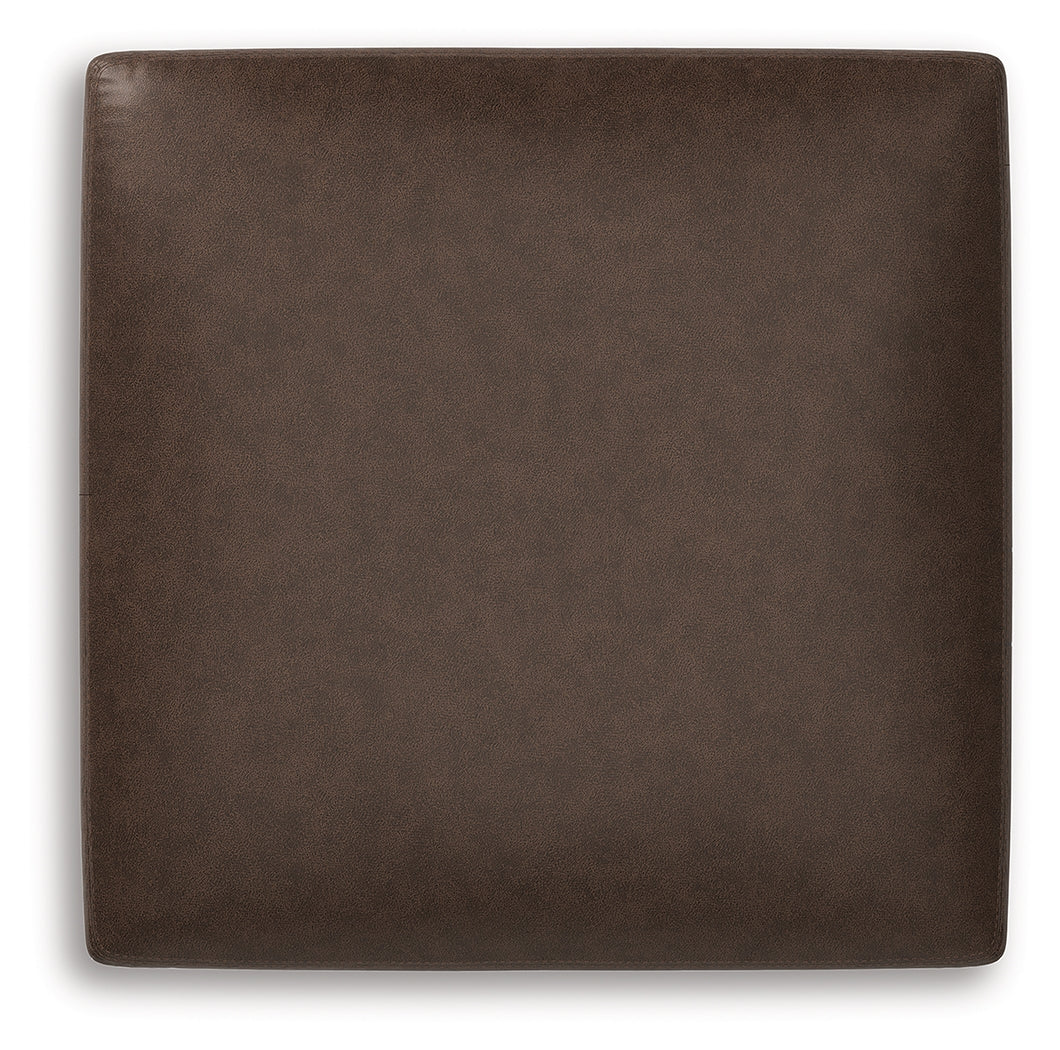WillowBend Umber Oversized Accent Ottoman- Viva Furn