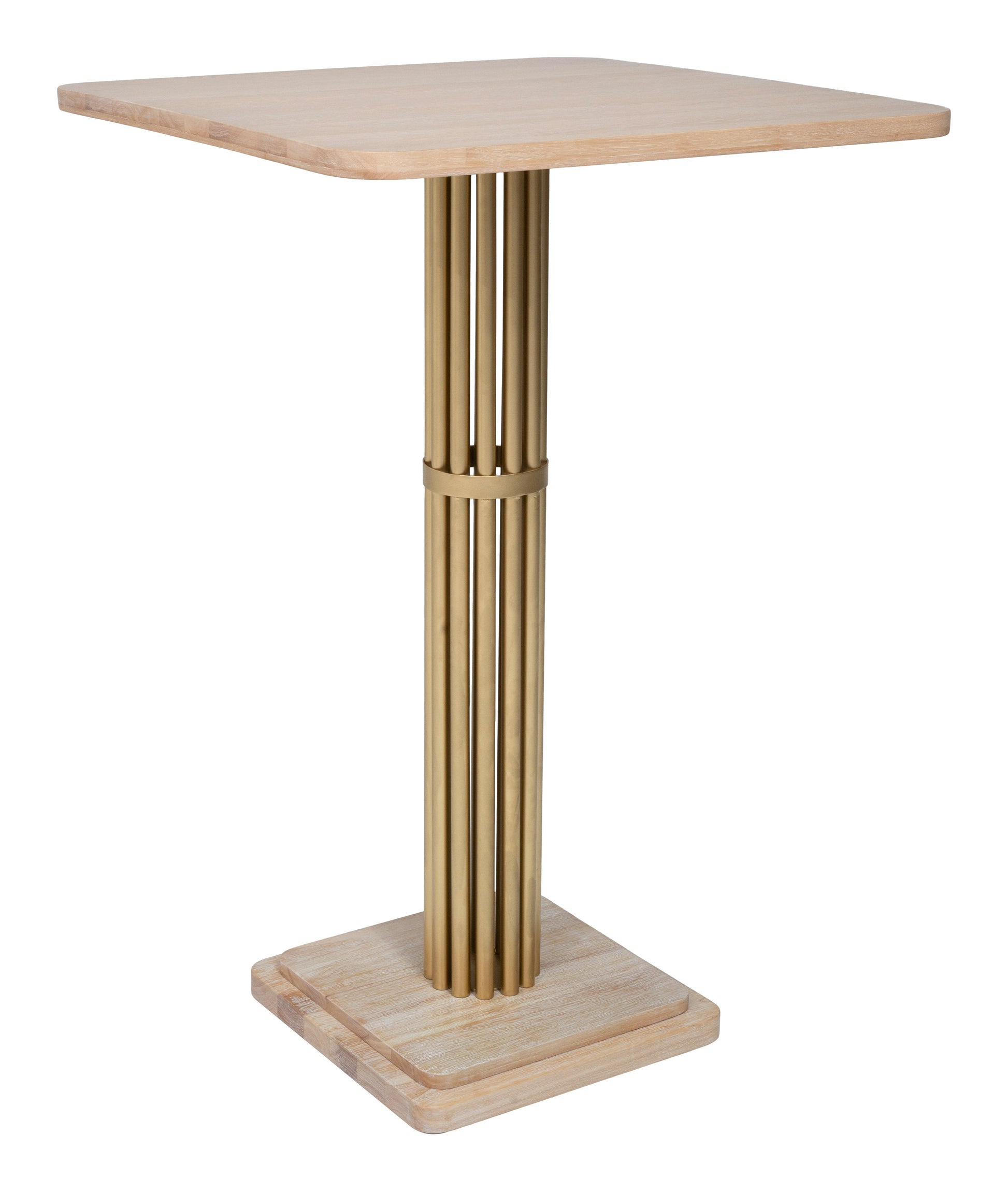 Wilou Natural Bar Table - Ornate Home