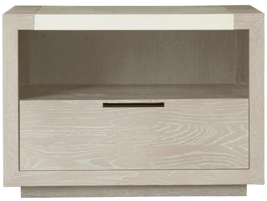Wilshire Quartz Nightstand - Ornate Home