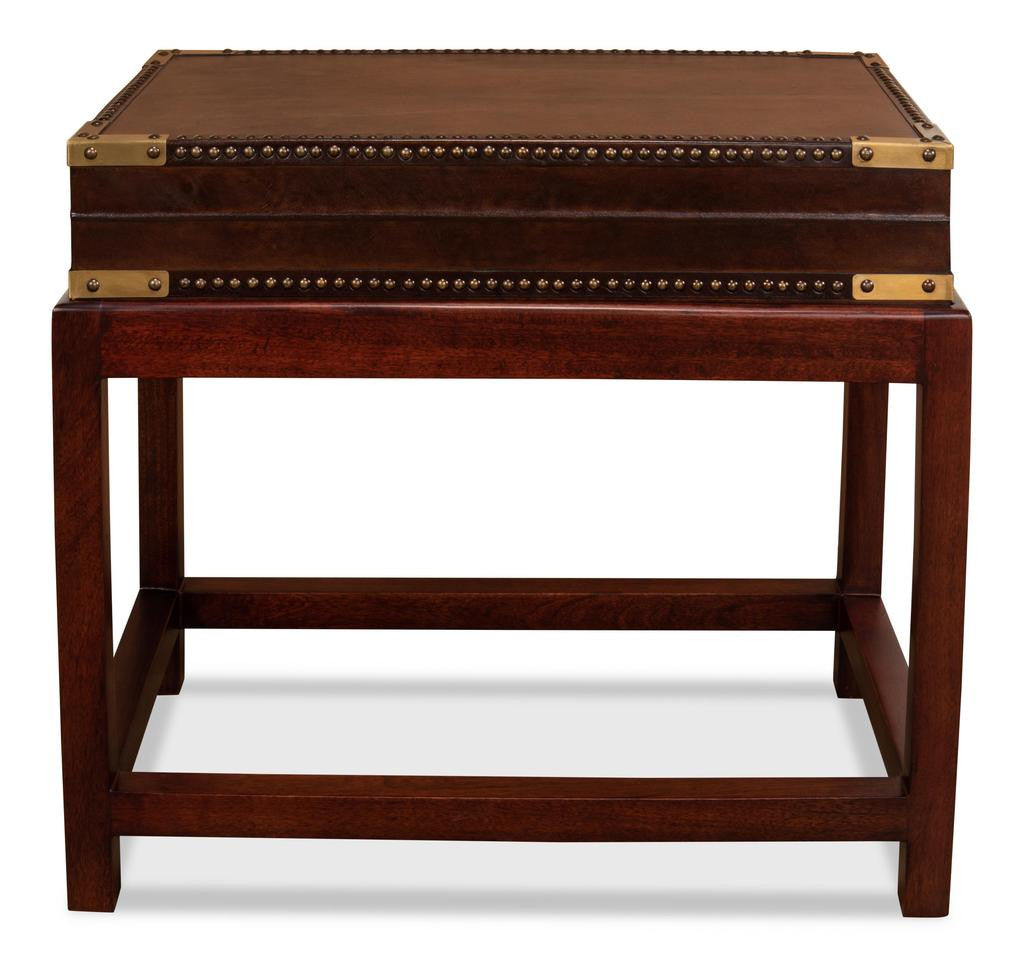 Winchester Brown Box On Stand - Ornate Home