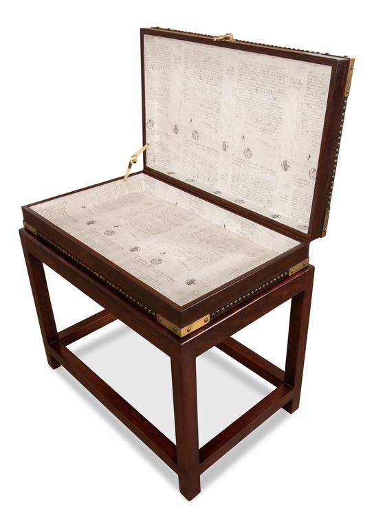 Winchester Brown Box On Stand - Ornate Home