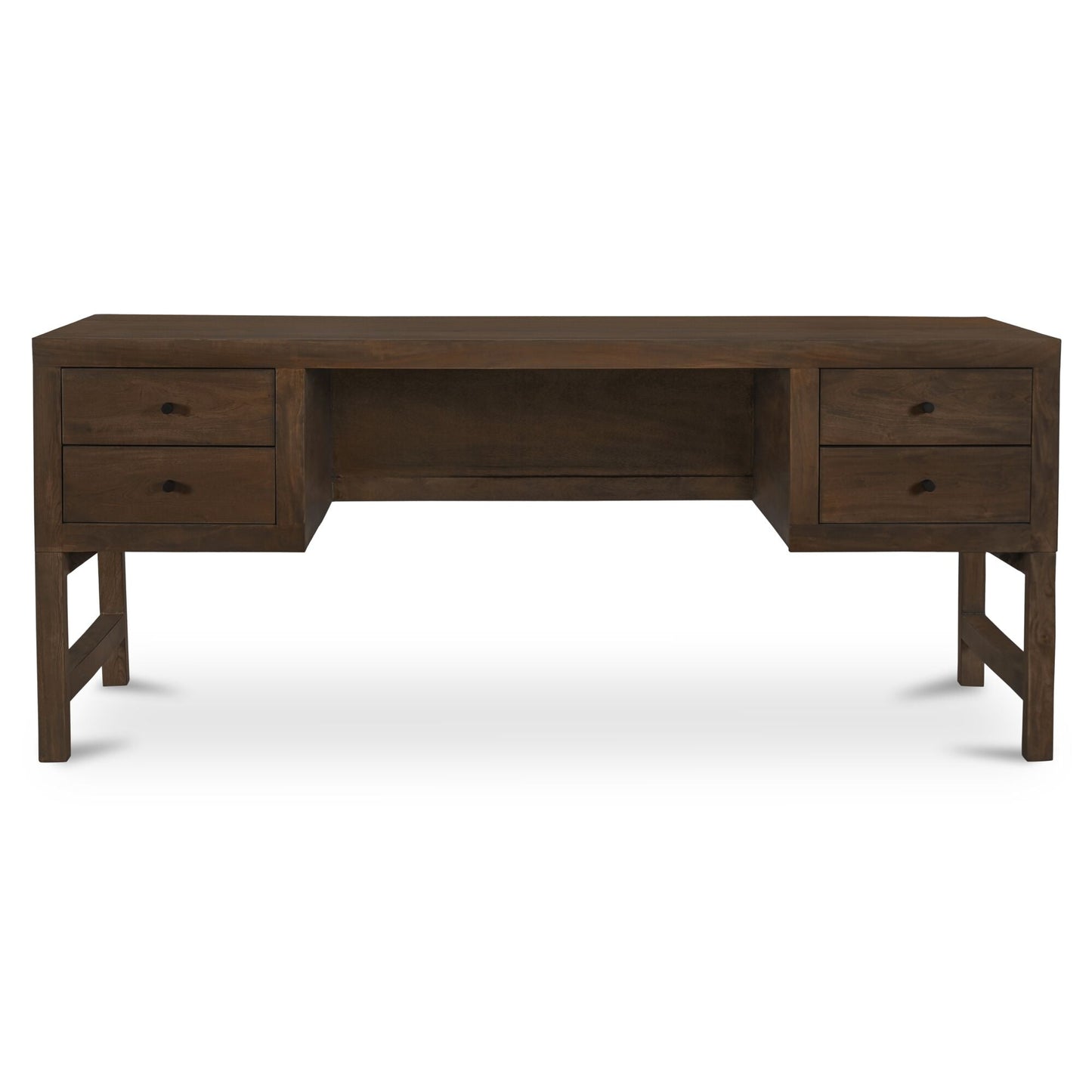 Windsor Dark Brown Desk - Ornate Home
