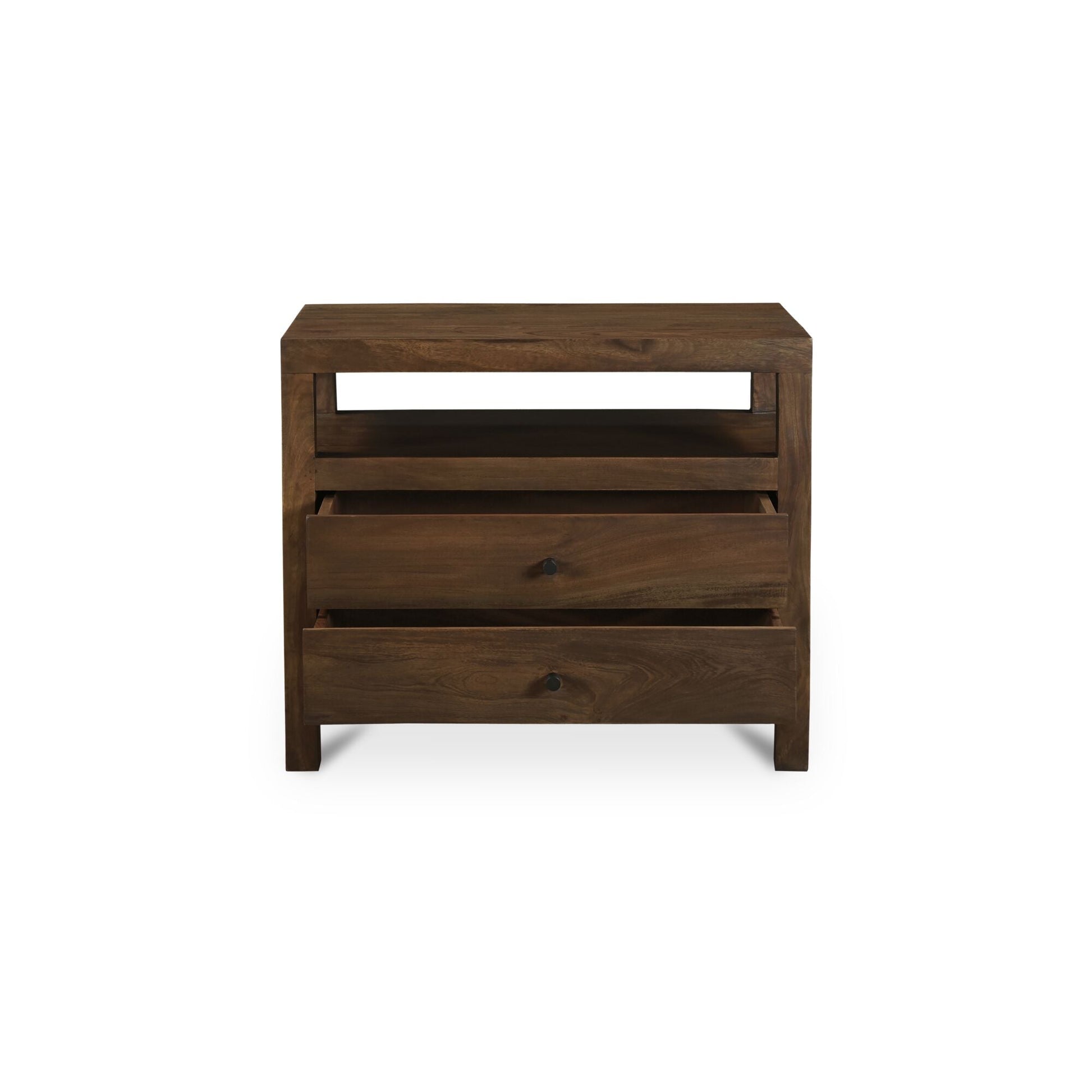 Windsor Dark Brown Nightstand - Ornate Home