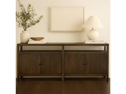 Windsor Dark Brown Sideboard - Ornate Home