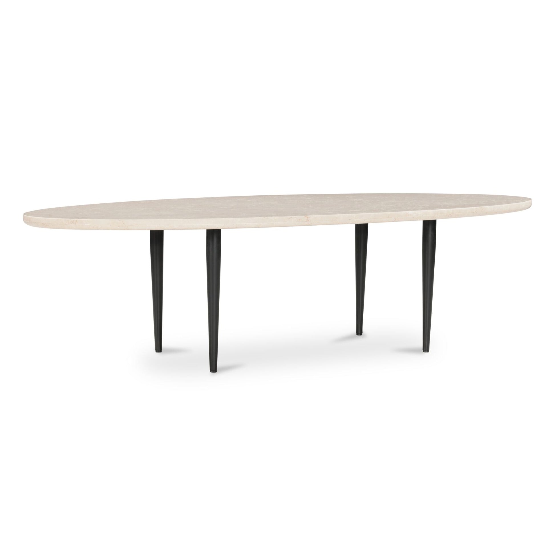 Winona Beige Marble Botticino Coffee Table - Ornate Home