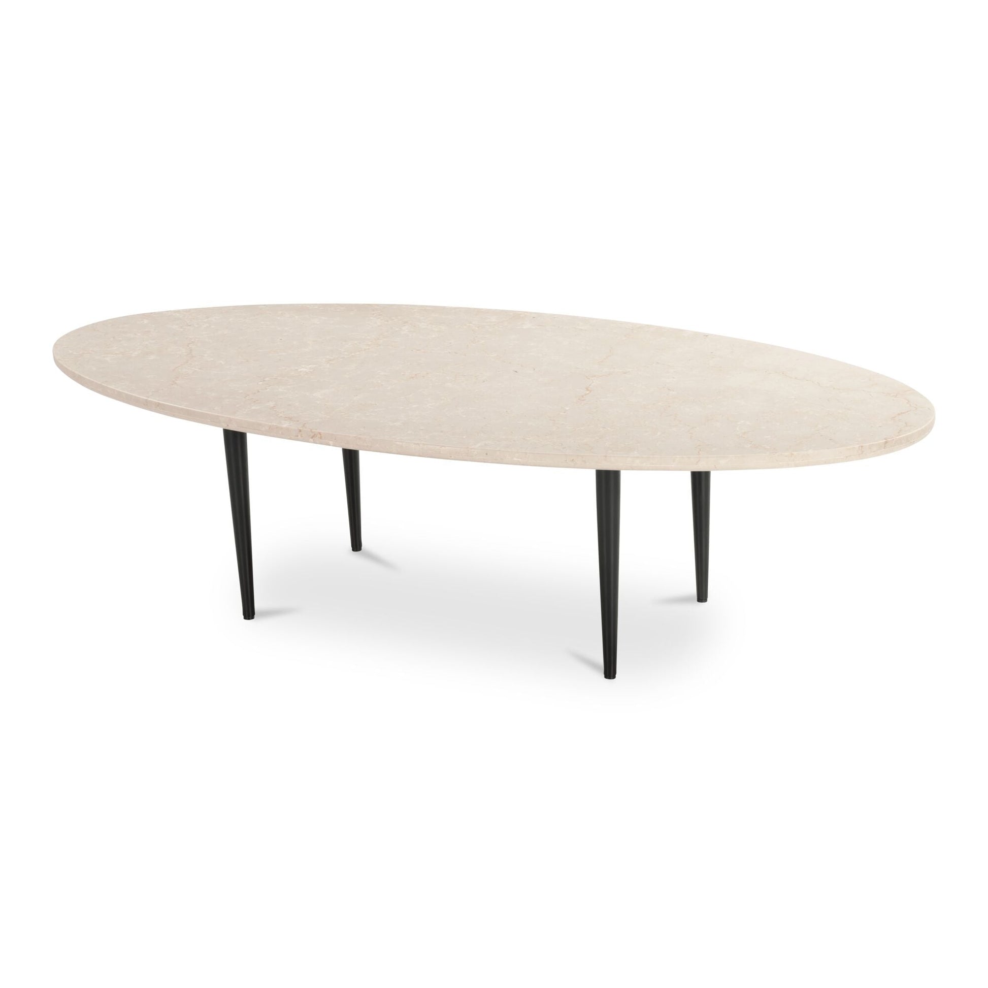 Winona Beige Marble Botticino Coffee Table - Ornate Home