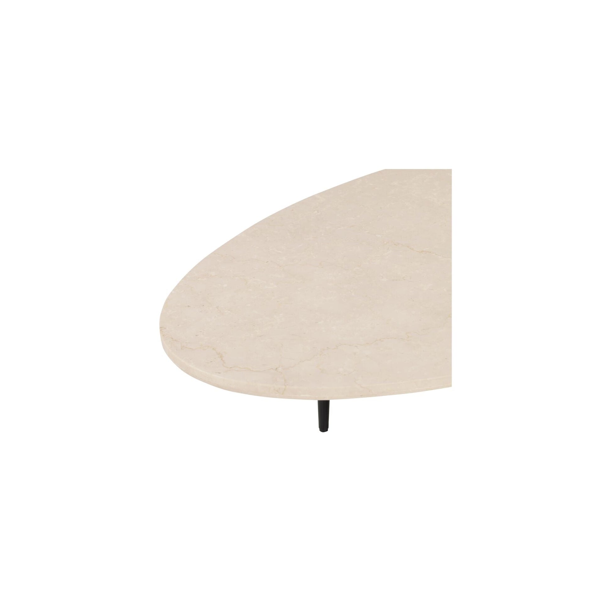 Winona Beige Marble Botticino Coffee Table - Ornate Home