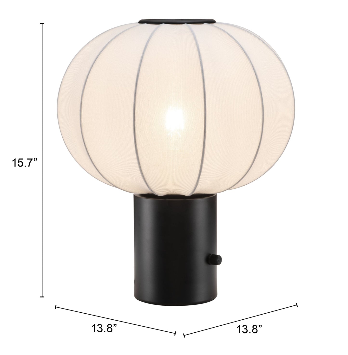 Wisteria White Table Lamp - Ornate Home